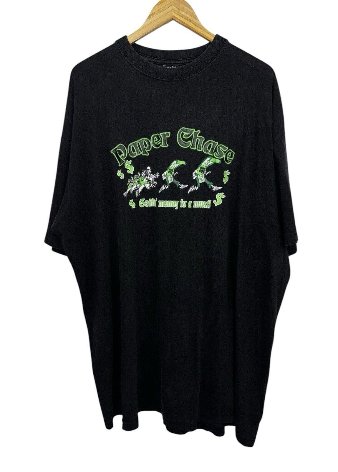 Designer Vintage Y2K Paper Chase Go Hard Or Go Home Hip Hop Shirt 6XL Size US XXL / EU 58 / 5 - 1 Thumbnail