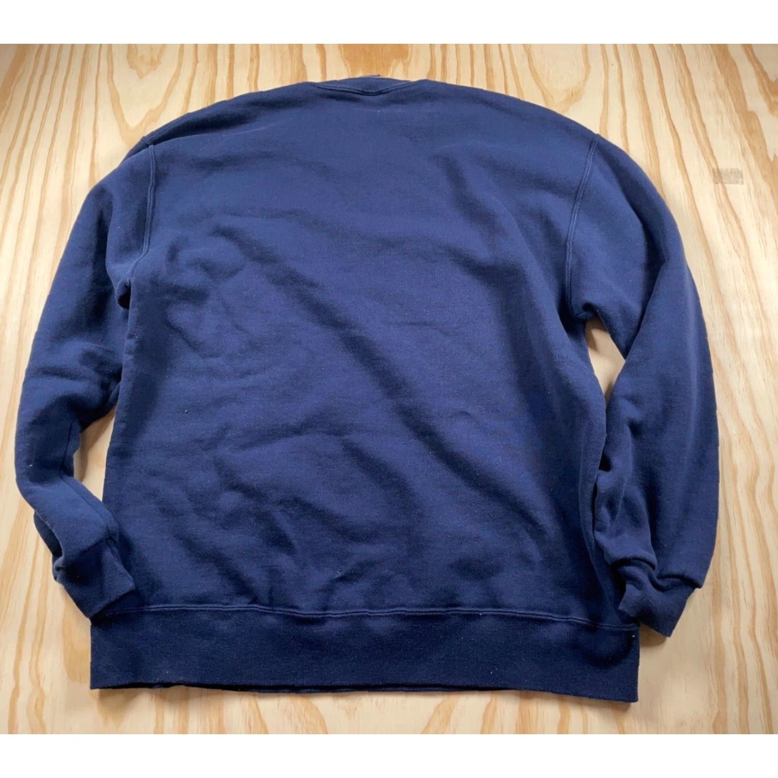 Russell Athletic VINTAGE Russell Athletic Dri Power Sweatshirt Men Crewneck XL Tall Blue Heavyweight 90s Retro Size US XL / EU 56 / 4 - 2 Thumbnail