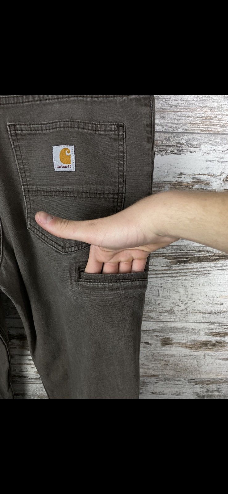 Carhartt Mens Vintage Carhartt Workwear Cargo Jeans Pants Size US 32 / EU 48 - 10 Thumbnail