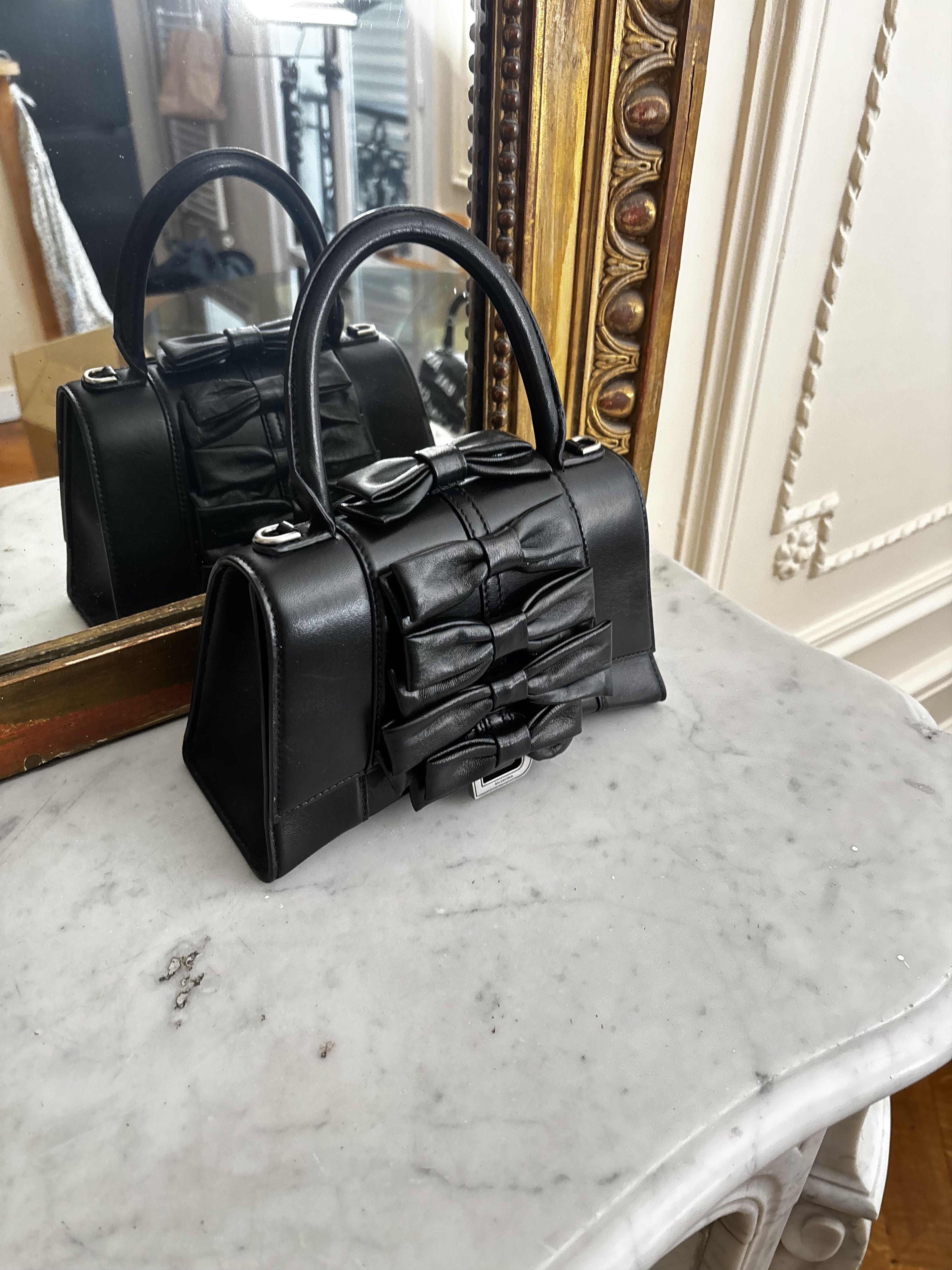 Balenciaga Balenciaga Hourglass S Bow - Bag Ultra Rare Size ONE SIZE - 8 Thumbnail
