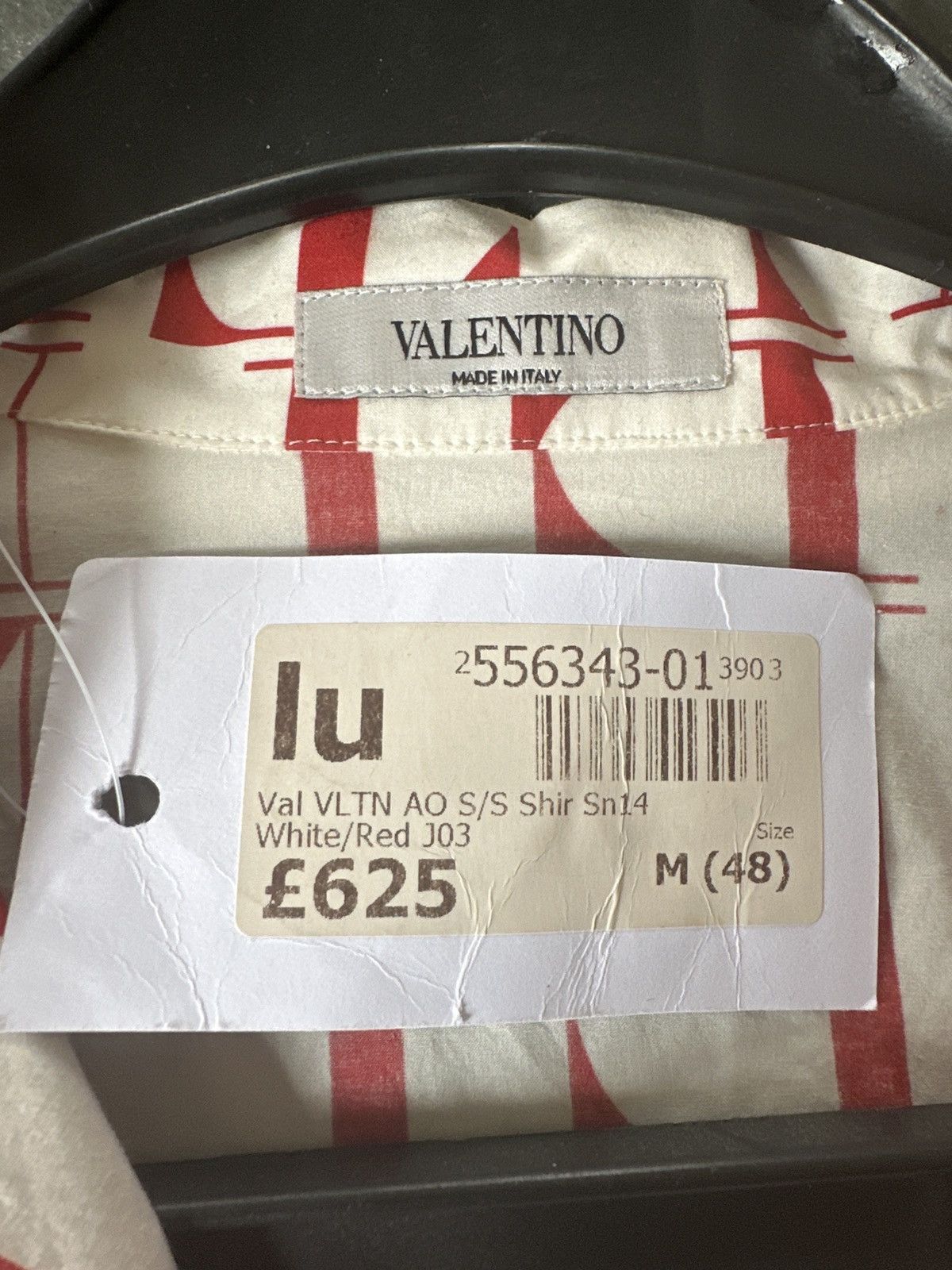 Valentino Valentino SS21 VLTN Times Multicolour Shirt Size US M / EU 48-50 / 2 - 3 Thumbnail