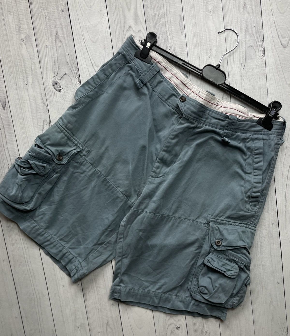 Vintage Vintage polo Ralph Lauren cargo shorts multi pocket Y2K ra Size US 36 / EU 52 - 1 Thumbnail