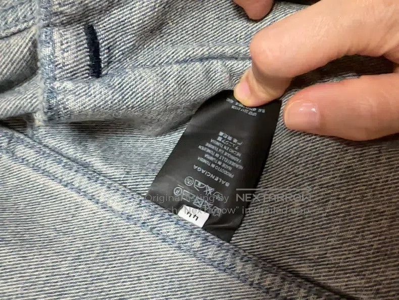 Balenciaga Balenciaga Denim jacket Size US S / EU 44-46 / 1 - 4 Thumbnail