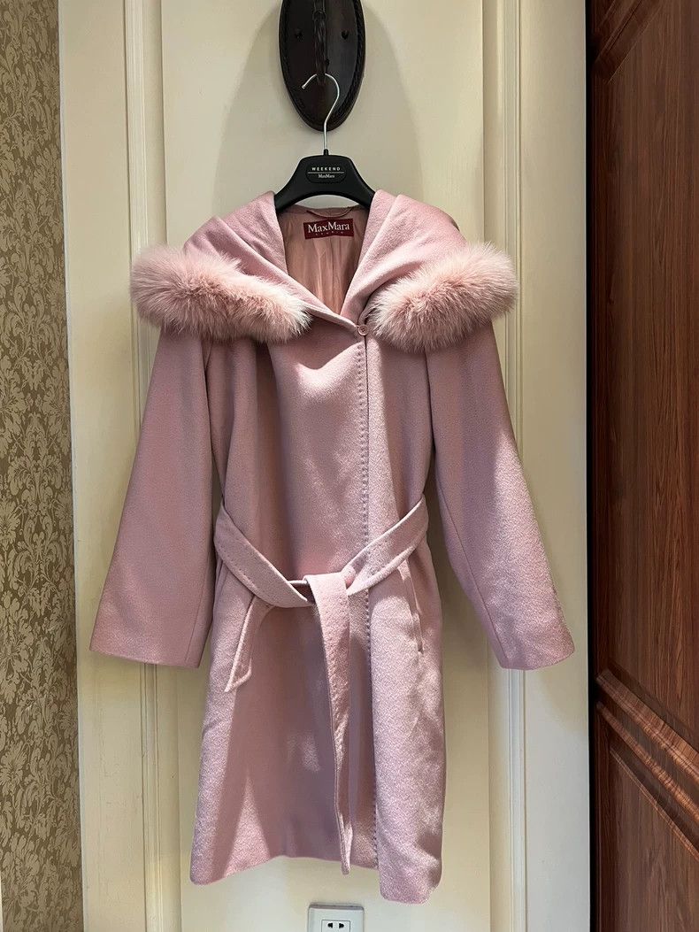 Max Mara Max Mara Overcoat mango Size M / US 6-8 / IT 42-44 - 1 Thumbnail