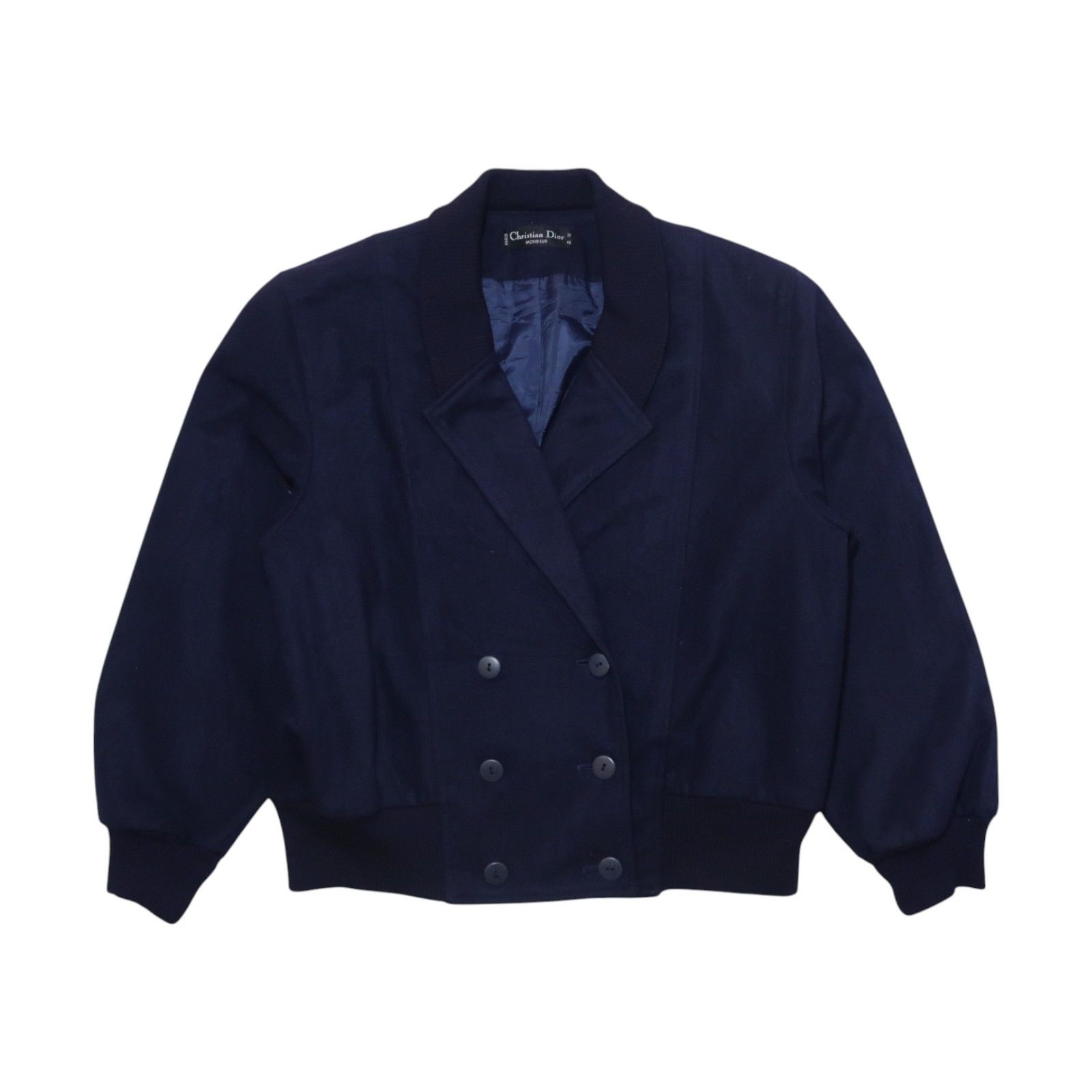 Christian Dior Monsieur Vintage 90s Christian Dior Double Breasted Wool Jacket Size US M / EU 48-50 / 2 - 1 Thumbnail