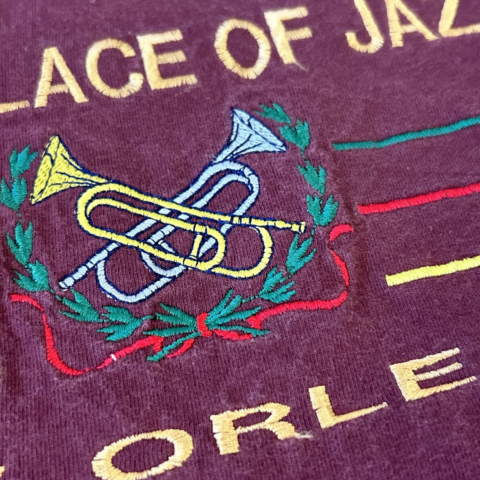 Fruit Of The Loom New Orleans Miles Davis Birthplace of Jazz Shirt 4X Trumpets Size 4XL / US 24-26 - 6 Thumbnail