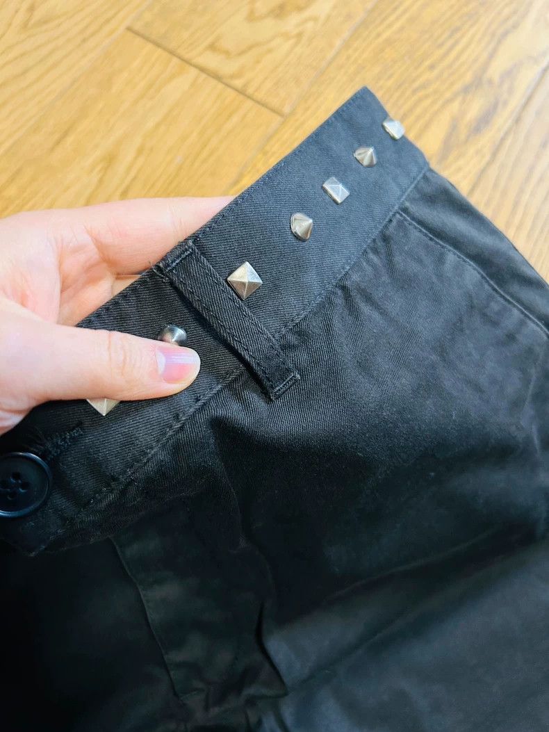 Saint Laurent Paris Saint Laurent Paris Studded denim to make old shorts Nextar Size US 30 / EU 46 - 3 Thumbnail