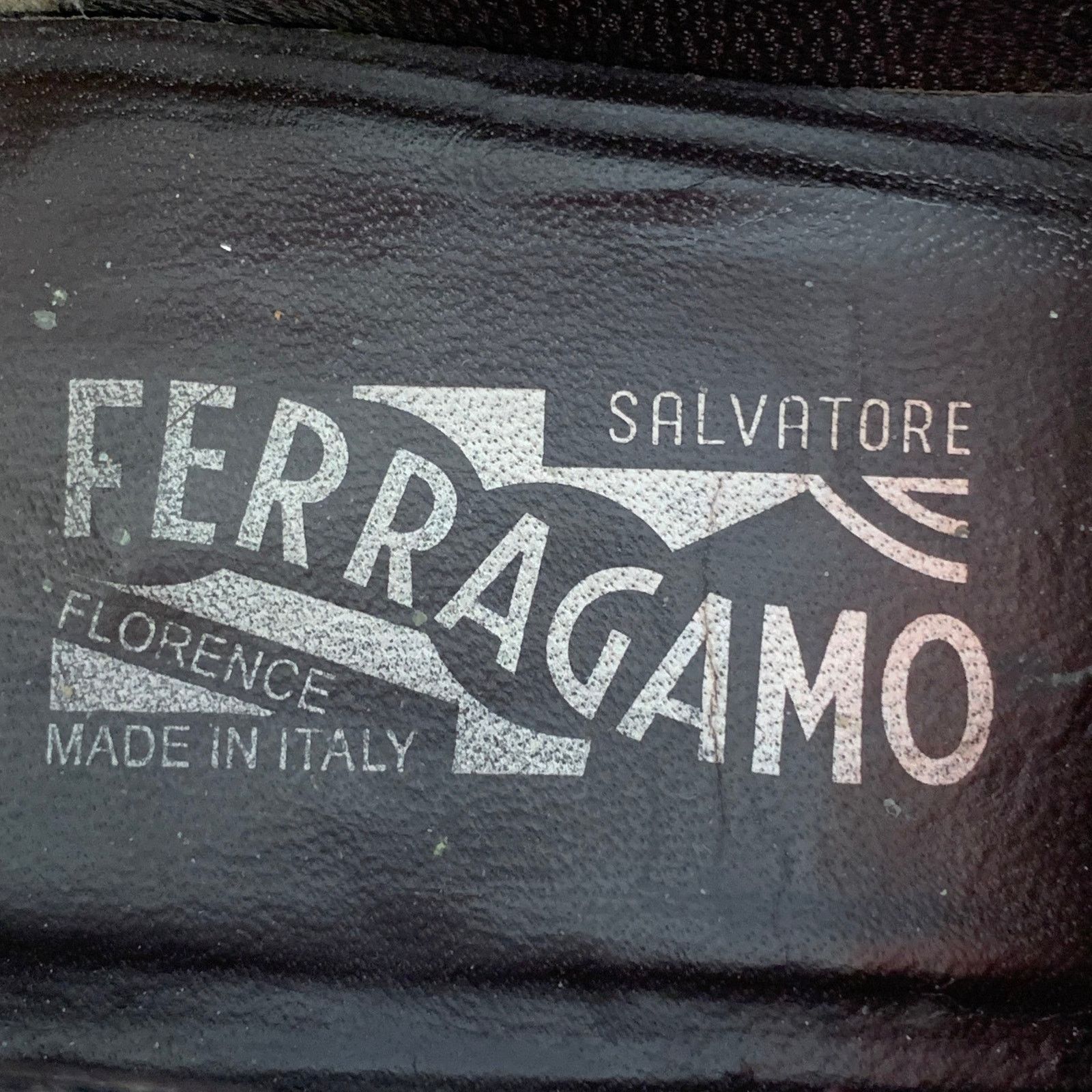 Salvatore Ferragamo SALVATORE FERRAGAMO Brown Gold Leather Horsebit Loafers Size US 7 / EU 40 - 7 Thumbnail