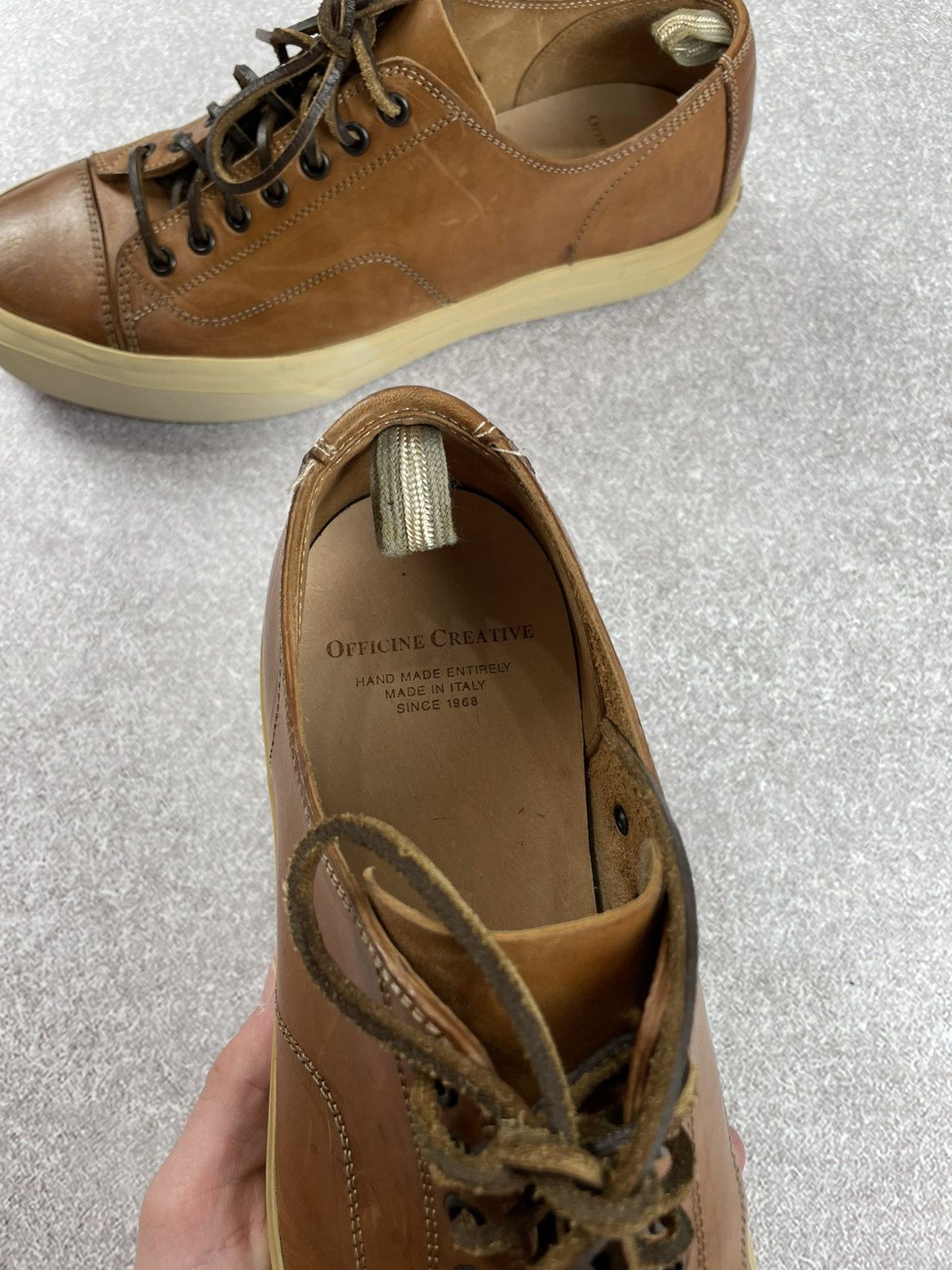 Officine Creative Officine Creative Leather Casual Sneakers Size US 7 / EU 40 - 11 Thumbnail