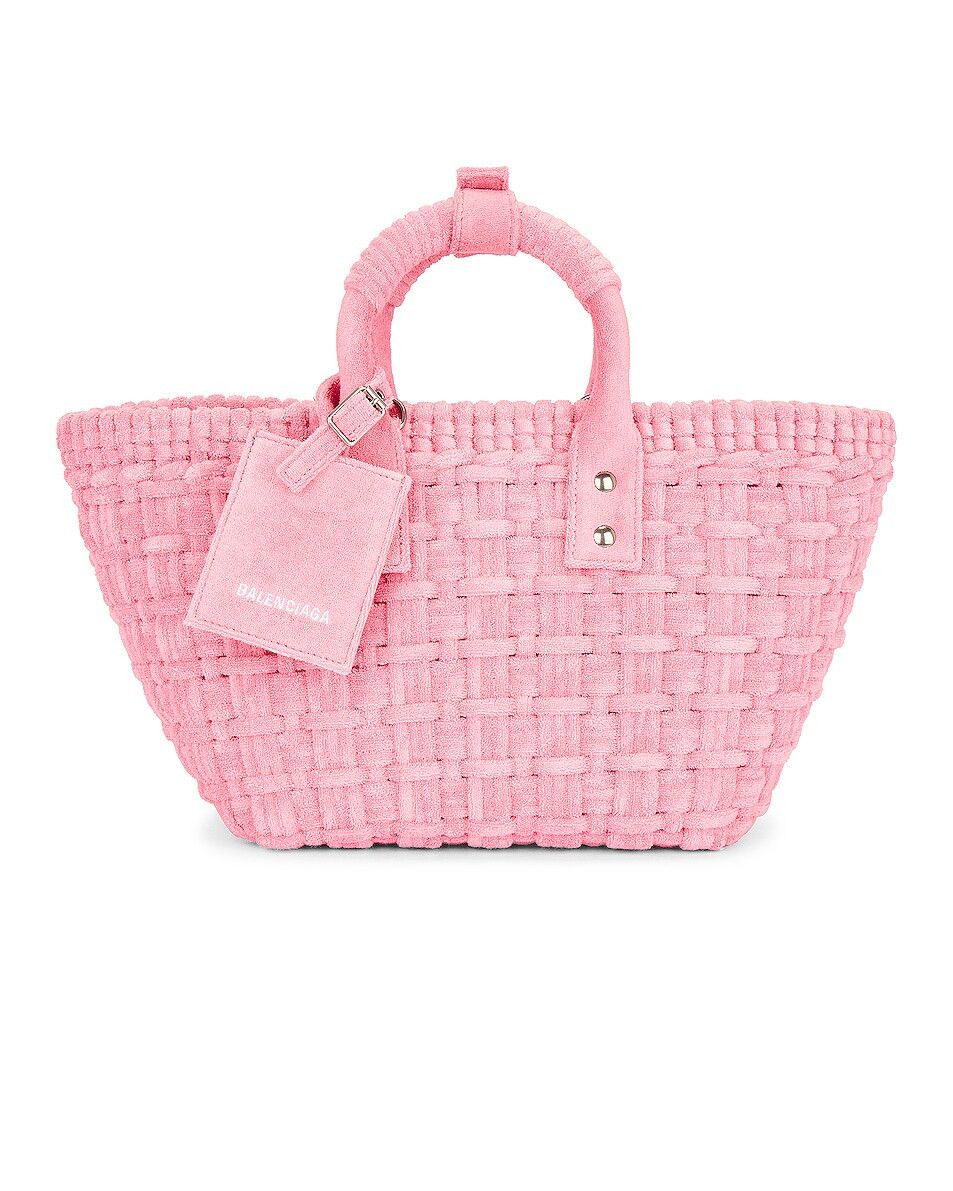 Balenciaga o1y0625 Size : OS / Basket Bag in Pink Size ONE SIZE - 1 Thumbnail