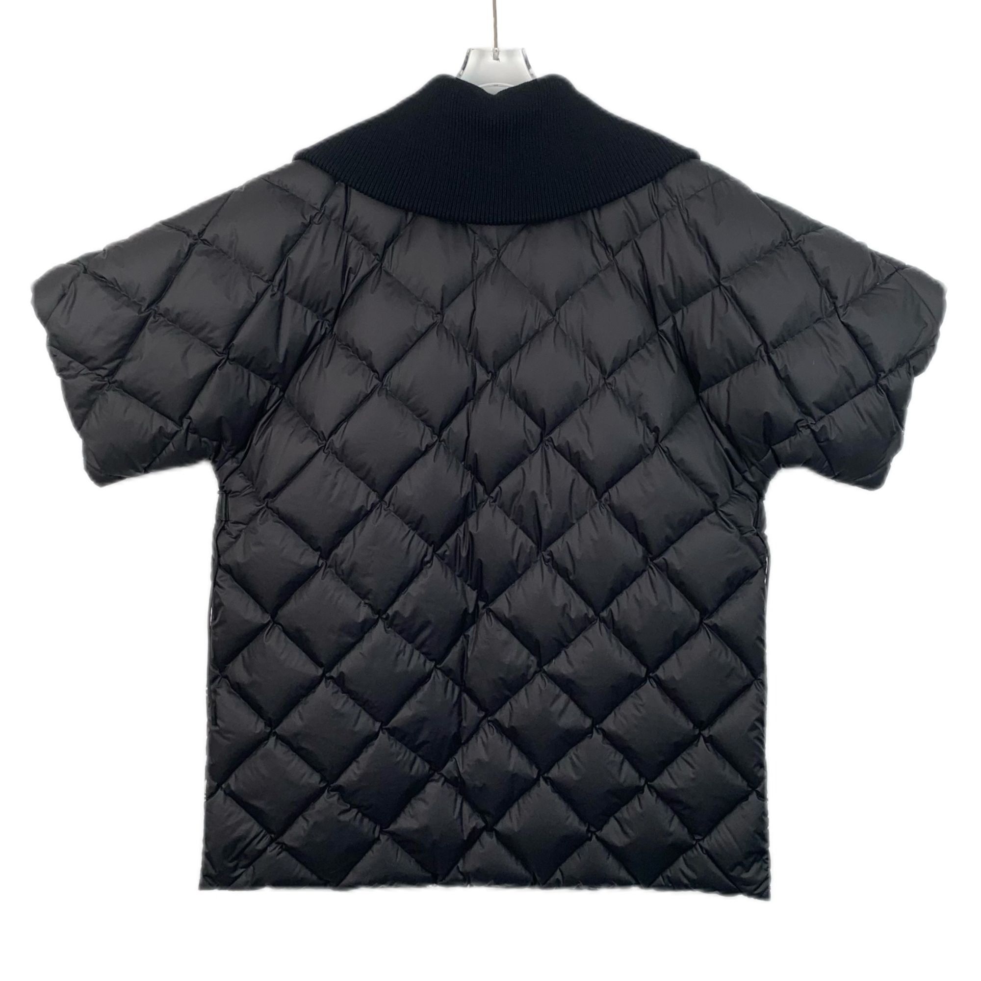 Hermes Hermès Paris Reversible Short Sleeve Puffer Jacket Black & W Size XS / US 0-2 / IT 36-38 - 4 Thumbnail
