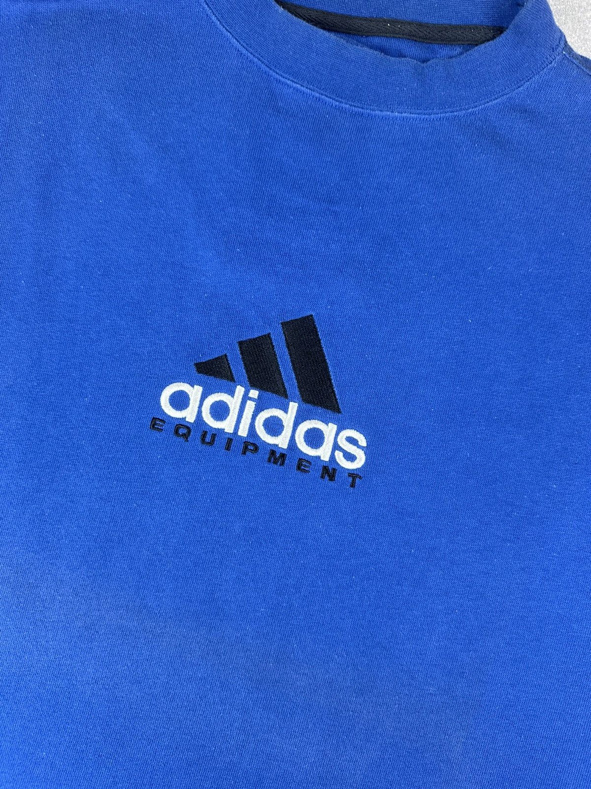 Adidas Adidas Equipment Vintage Retro 90s Sportswear Long Sleeve Size US XL / EU 56 / 4 - 3 Thumbnail