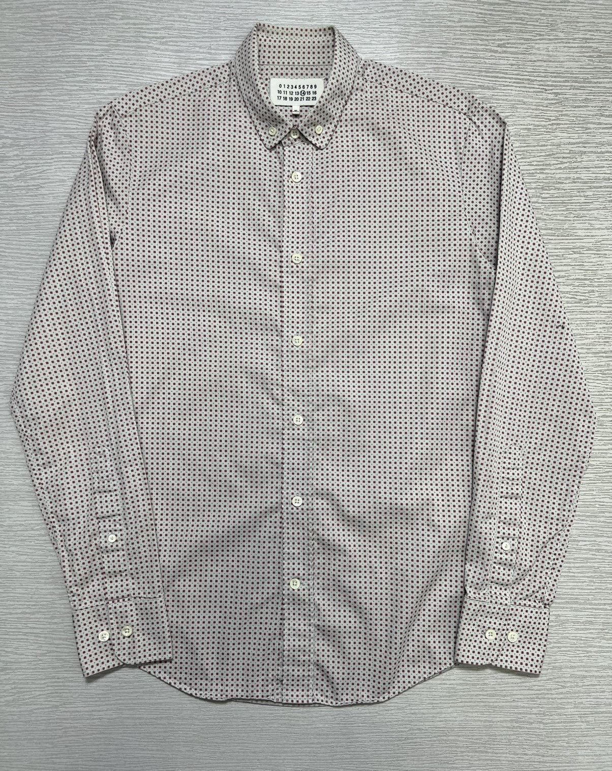 Maison Margiela Maison Margiela - Capsule Allover Print Button Up L/S Shirt Size US S / EU 44-46 / 1 - 2 Thumbnail