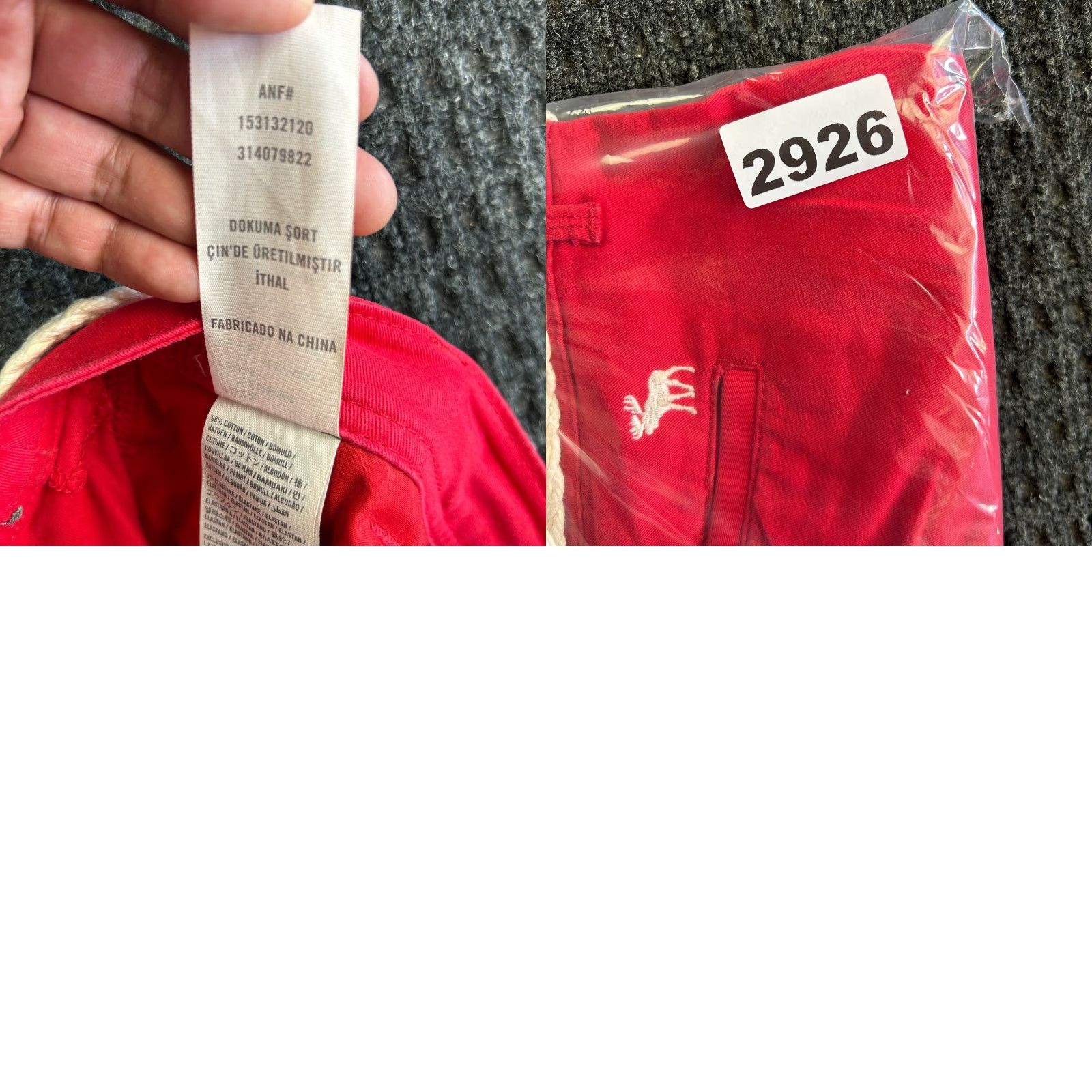 Abercrombie & Fitch VINTAGE Abercrombie & Fitch Womens Chino Shorts Red Belted Cuffed 8 29 90s Y2K Boots? Size 30" / US 8 / IT 44 - 8 Thumbnail