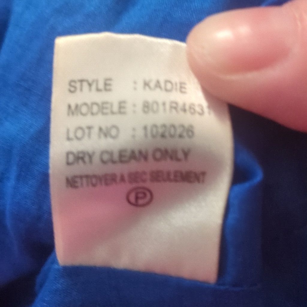 Theory Theory Blue Kadie Mini Cocktail Dress Size 0 Size XS / US 0-2 / IT 36-38 - 4 Thumbnail