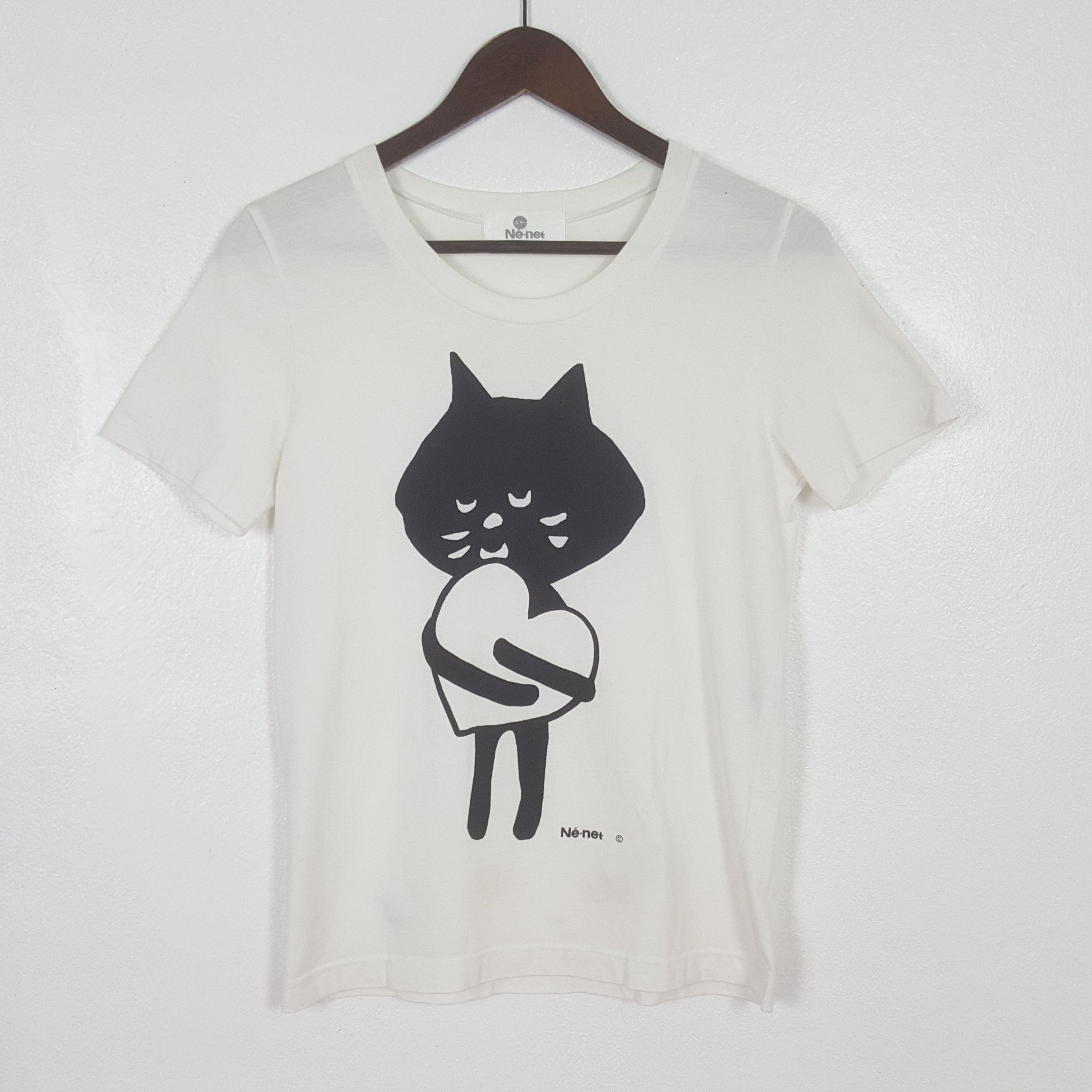 Ne-Net Vintage Ne-Net Love Japan by Issey Miyake T-shirt Size US XS / EU 42 / 0 - 1 Thumbnail
