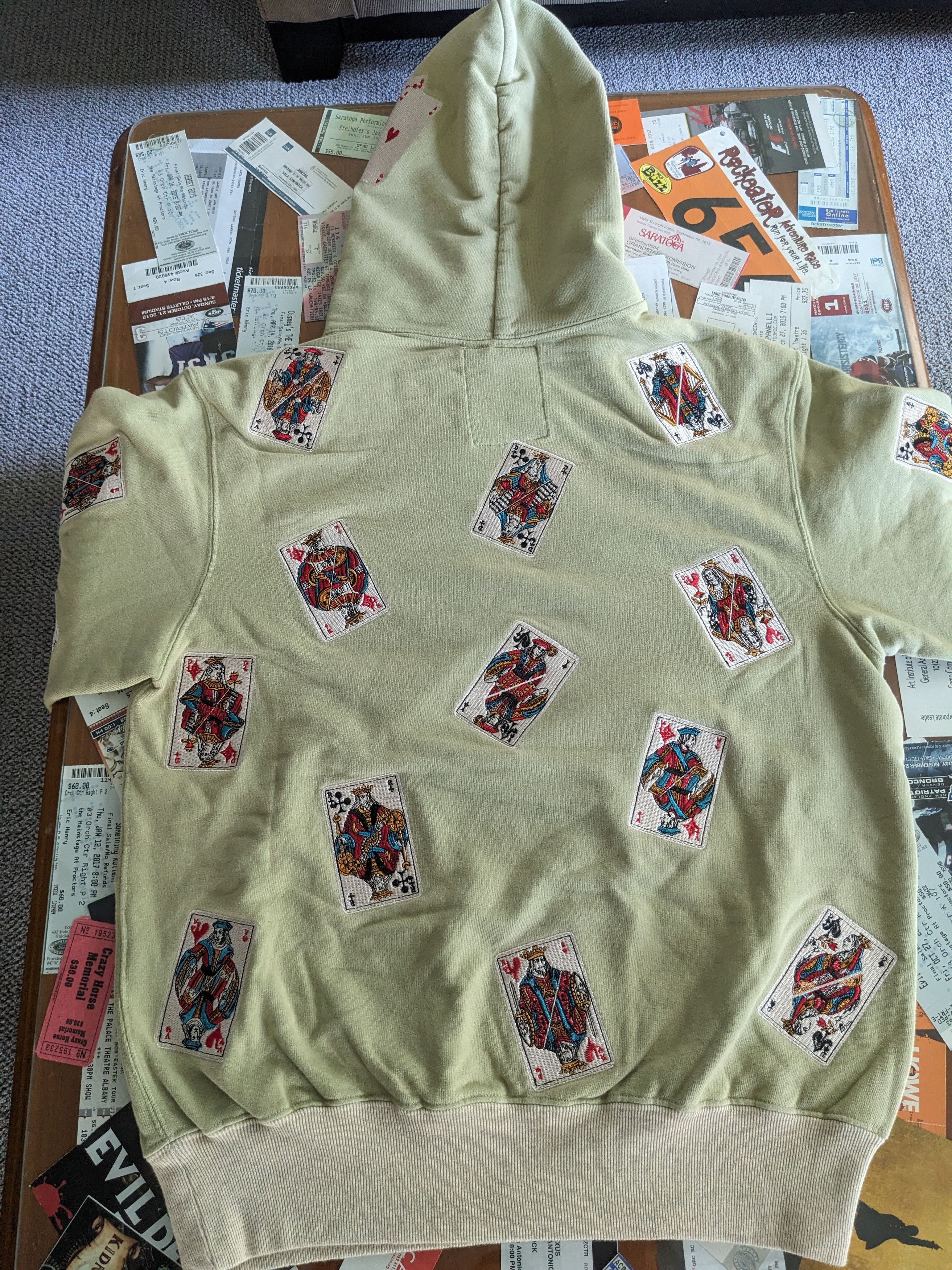 Samuel Zelig Samuel Zelig "Deck Of Cards" Hoodie Size US S / EU 44-46 / 1 - 8 Thumbnail