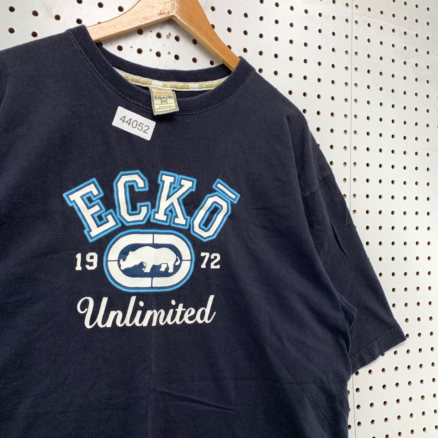 Ecko Unltd. VTG Ecko Unltd Shirt Mens 2XL Navy Blue Rhino Hip Hop Skateboard Size US XXL / EU 58 / 5 - 3 Thumbnail