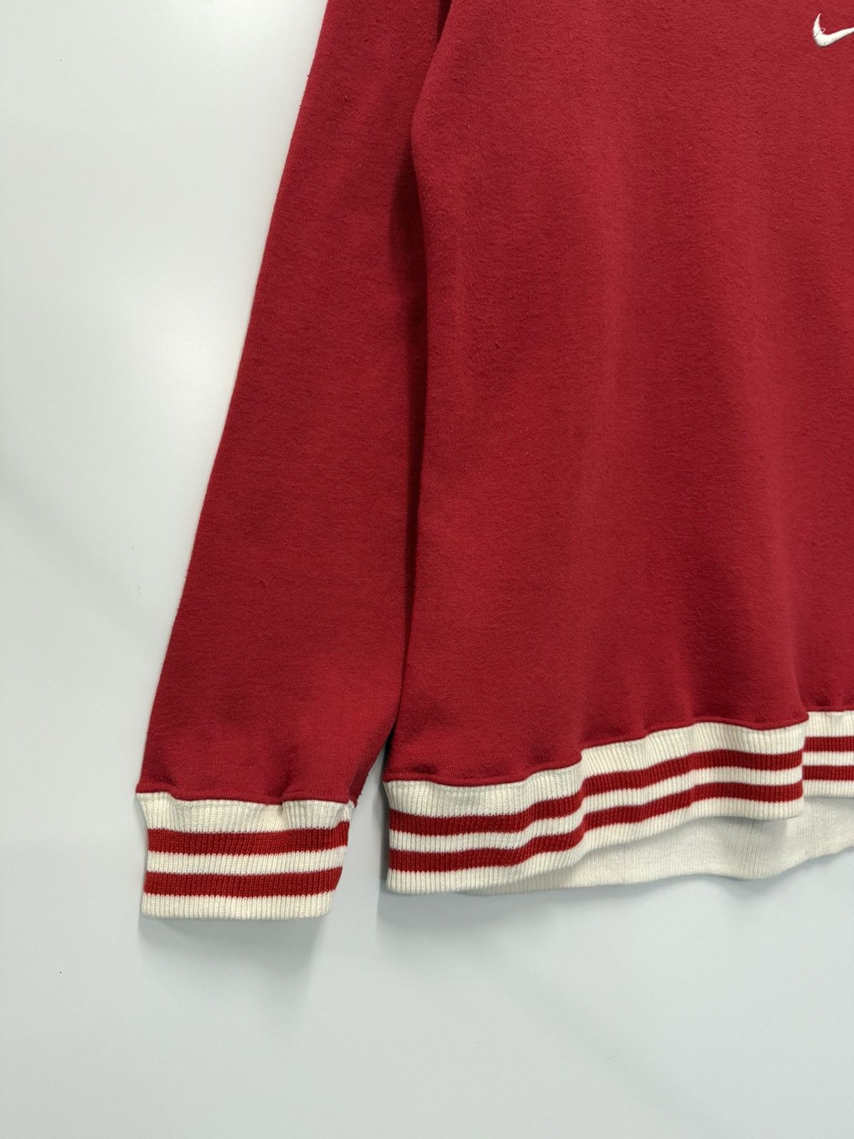 Nike 🔥90's Vintage Nike Embroided Swoosh Logo Crew Neck Sweat Size US S / EU 44-46 / 1 - 3 Thumbnail