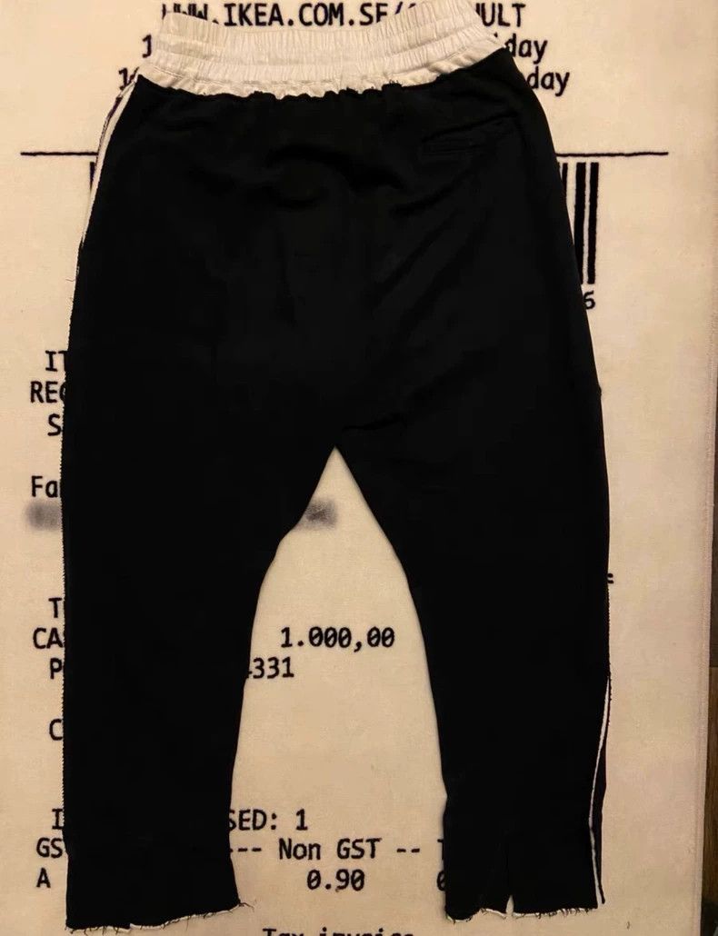 Haider Ackermann Haider Ackermann sizeXL Black and white patchwork baggy jea Size US 32 / EU 48 - 2 Thumbnail