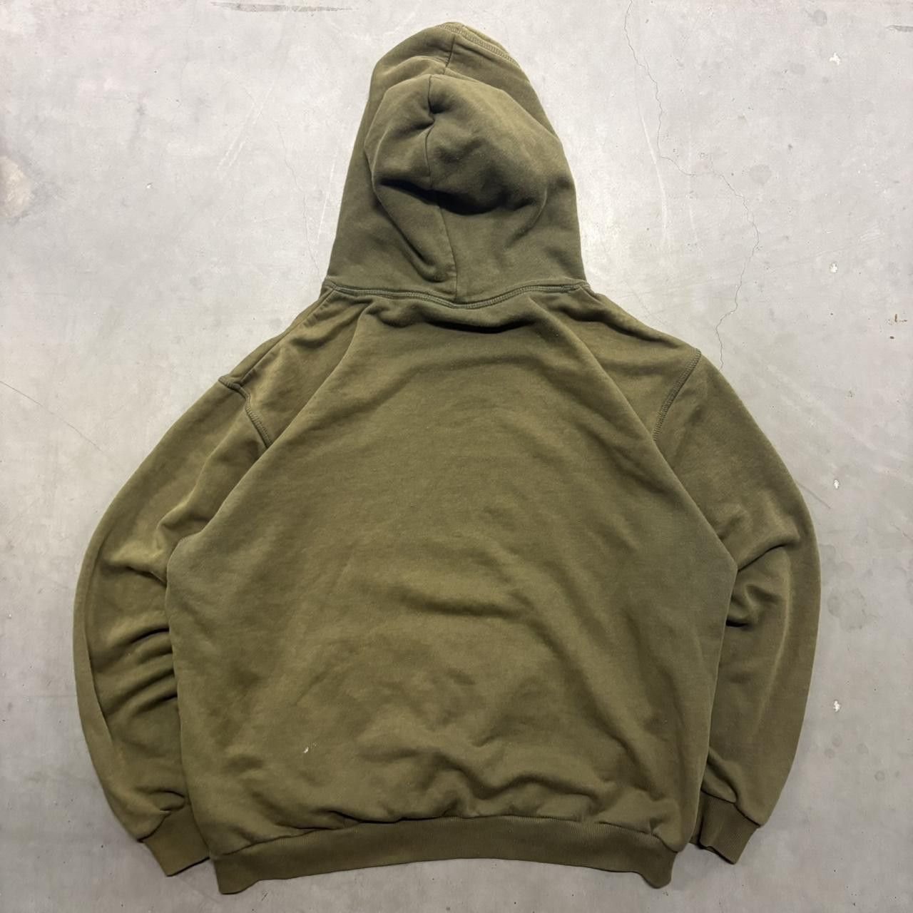 Vintage Crazy Vintage Y2K/2000s green Relaxed Oversized Quality Hoodie! Size US M / EU 48-50 / 2 - 3 Thumbnail