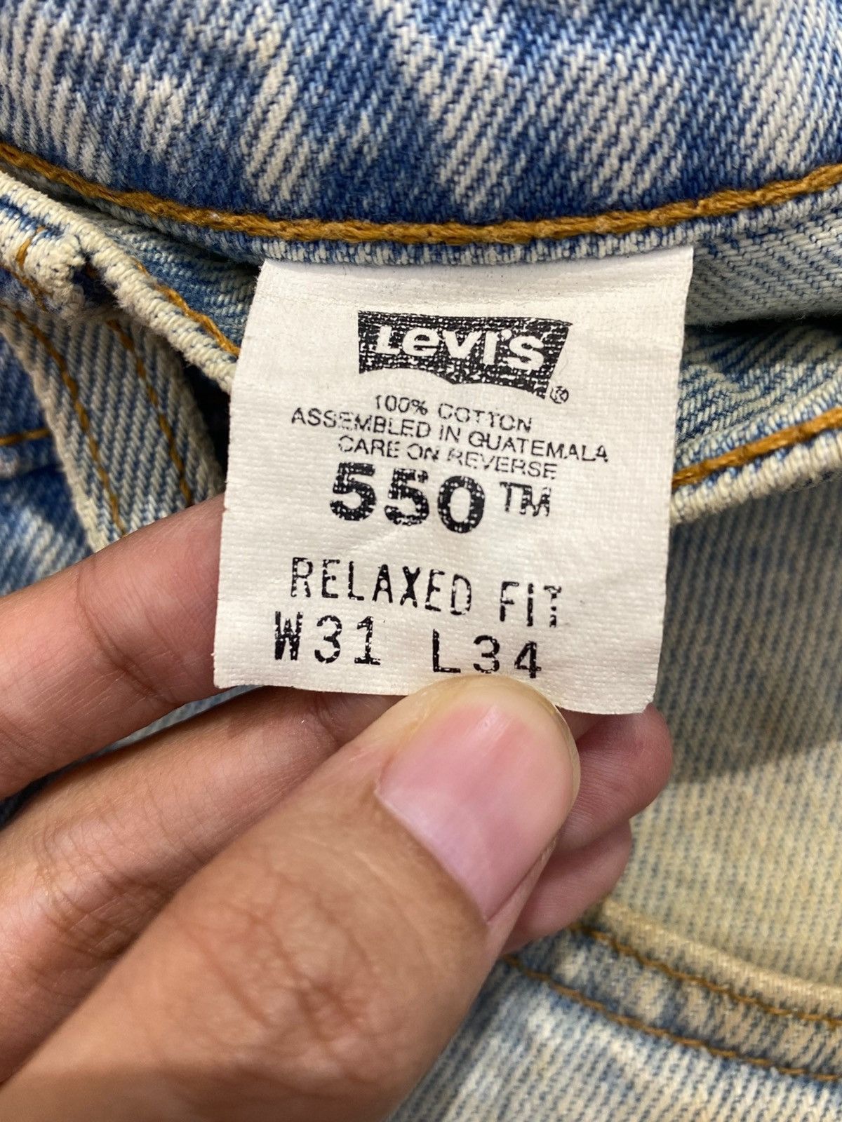 Levi's Levi’s Vintage Mud Wash Distressed Style Cut Off Jeans Size US 30 / EU 46 - 11 Thumbnail