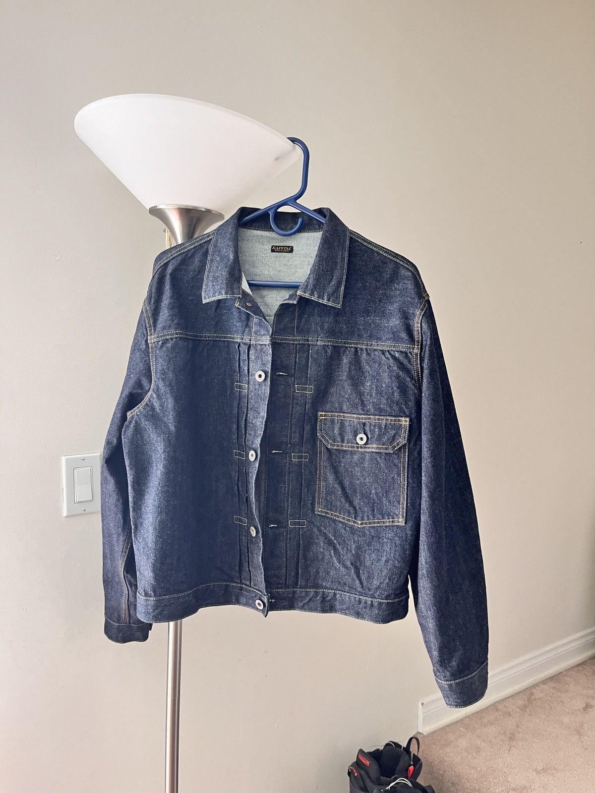 Kapital Kapital 14oz Demin 1st jacket Size US S / EU 44-46 / 1 - 1 Thumbnail