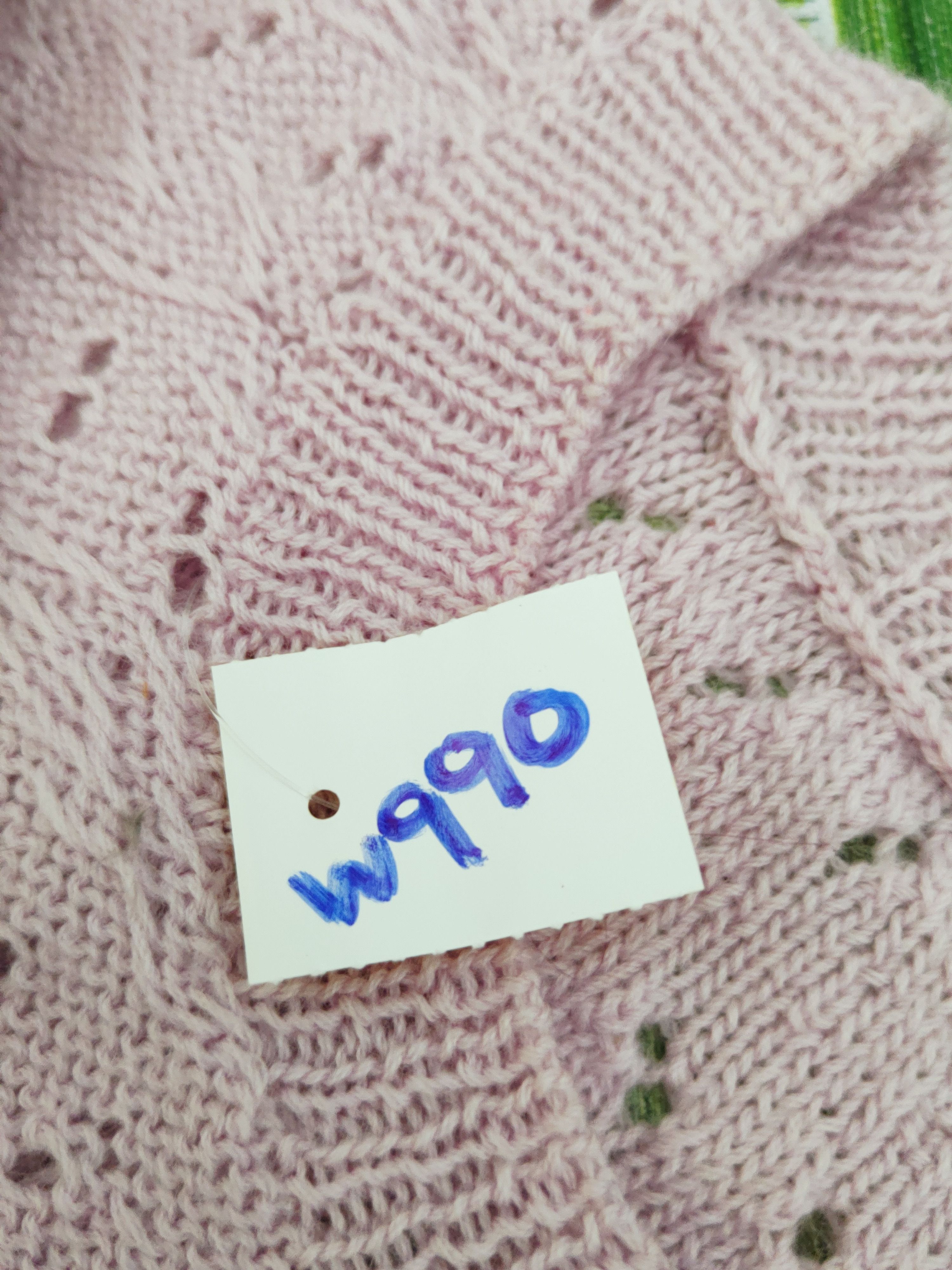 Homespun Knitwear Japanese Brand meshnet crochet Knitwear Crop Tops#W 990 Size S / US 4 / IT 40 - 10 Thumbnail