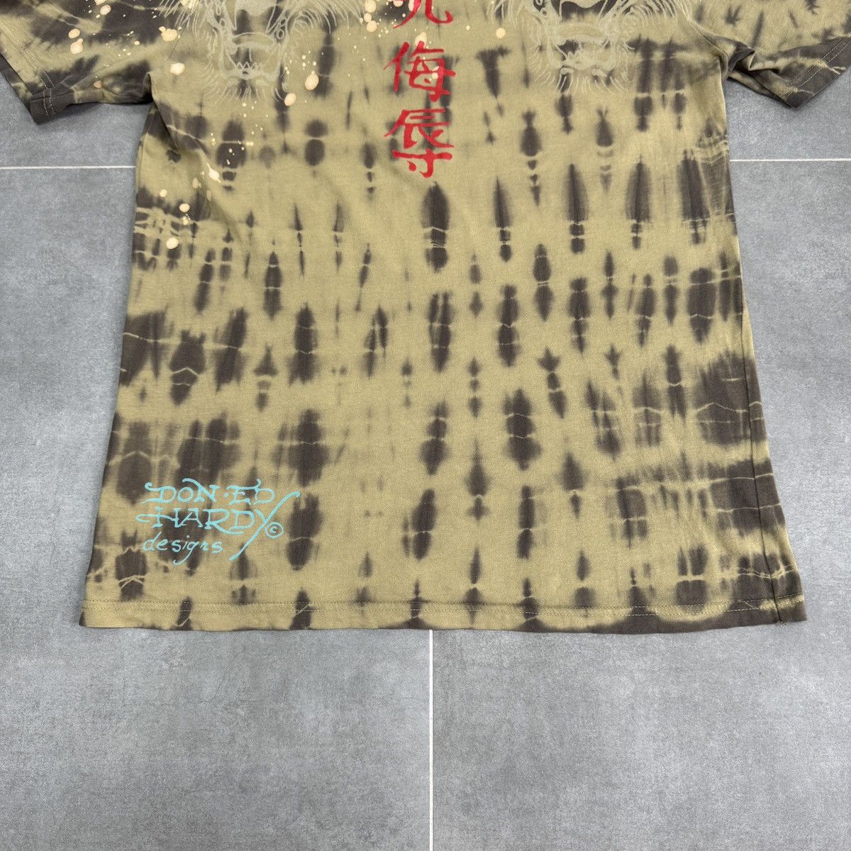 Ed Hardy Ed Hardy by Christian Audigier Tattoo Tiger Y2K Men T-Shirt Size US M / EU 48-50 / 2 - 15 Thumbnail