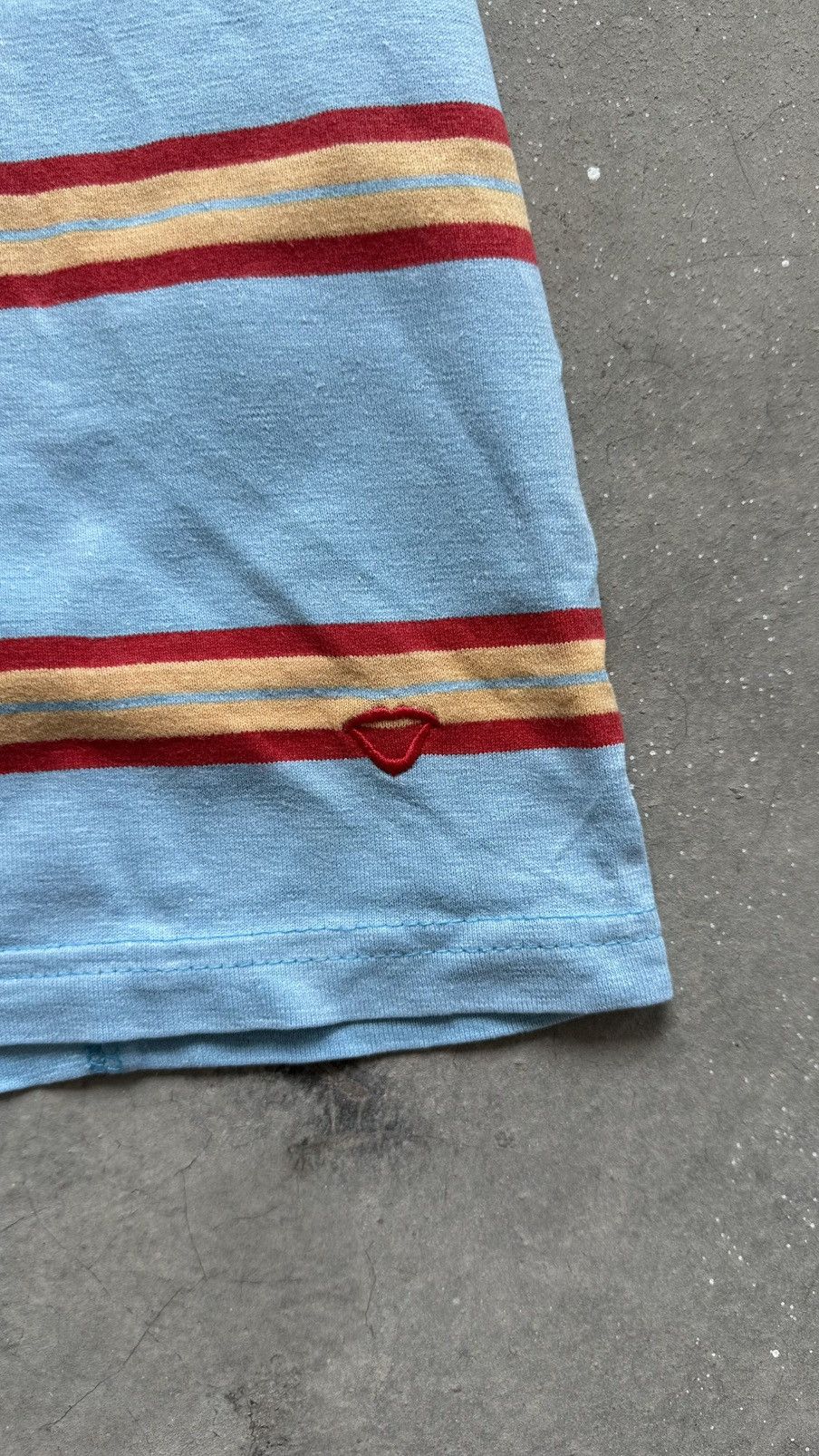 Beams Plus × Vintage BEAMS JAPAN X BORDER BIM STRIPES HEMP TEE Size US M / EU 48-50 / 2 - 5 Thumbnail