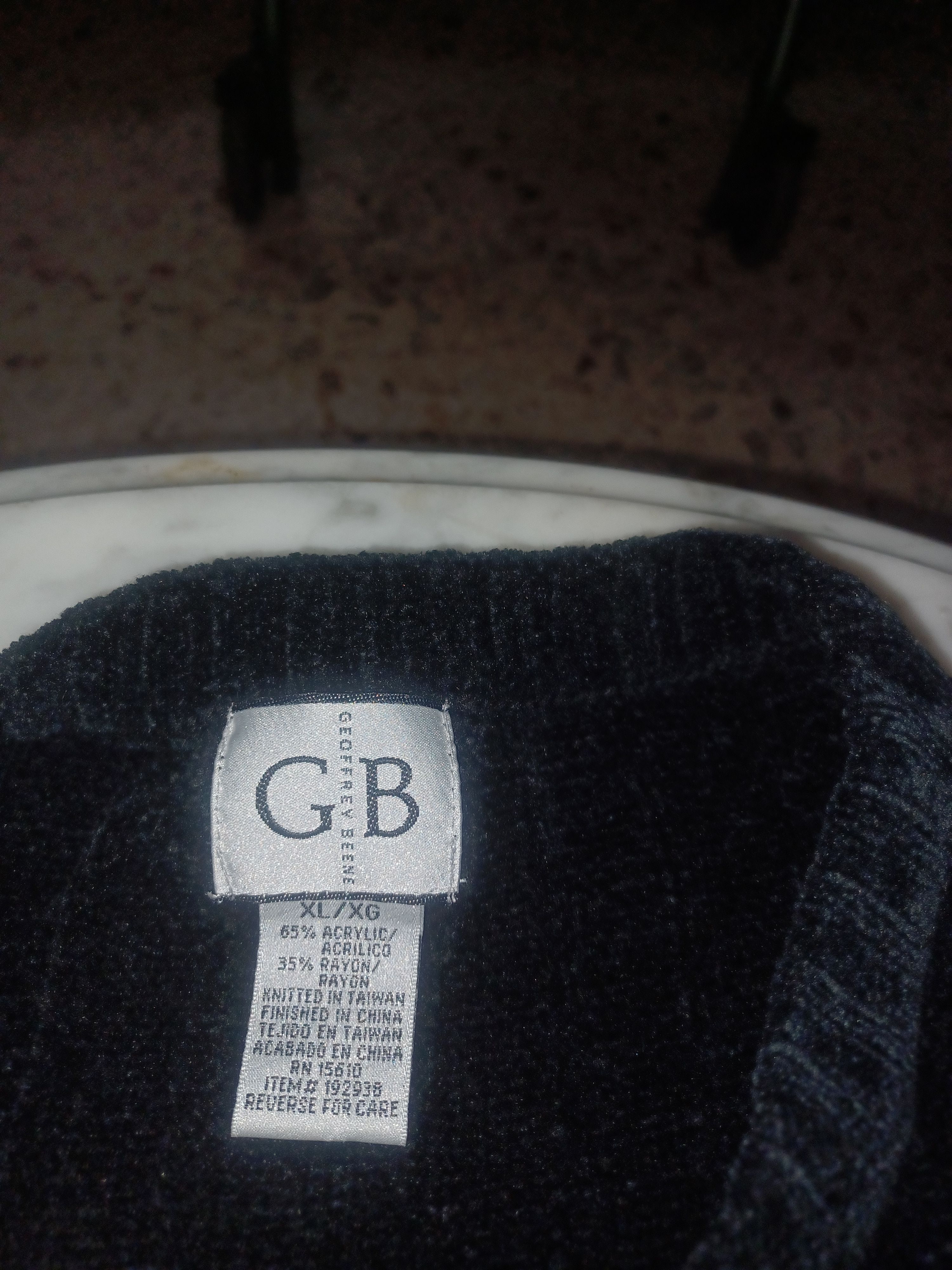 Geoffrey Beene Geoffrey Beene Women's Pull-Over Sweater XL Black Size XL / US 12-14 / IT 48-50 - 2 Thumbnail