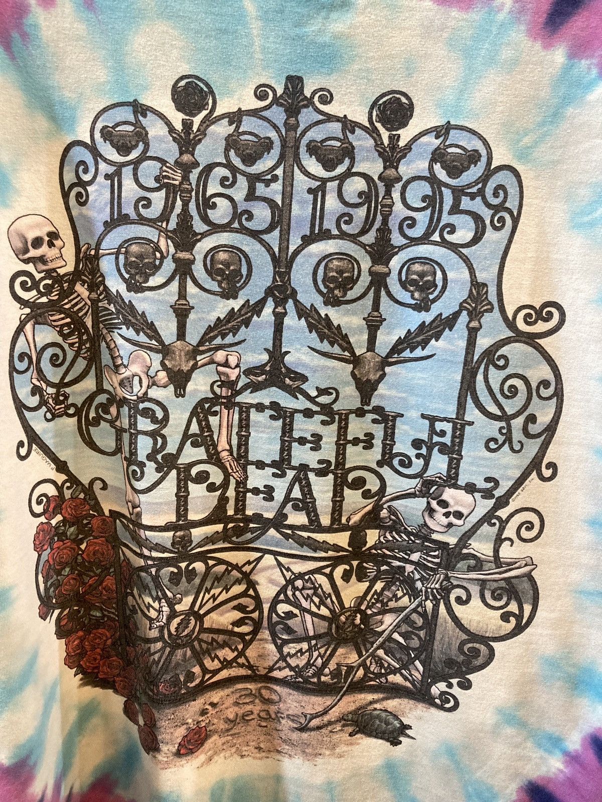 Grateful Dead Vintage Grateful dead LiquidBlue t shirt 1995’s Size US XXL / EU 58 / 5 - 4 Thumbnail