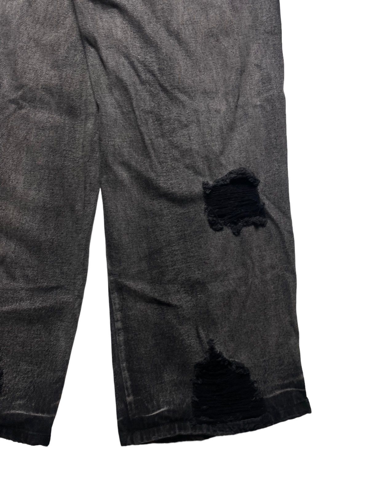 If Six Was Nine × Japanese Brand × Le Grande Bleu (L.G.B.) Kimss Studio - Slashed Double Stripe Denim Size US 29 - 10 Thumbnail