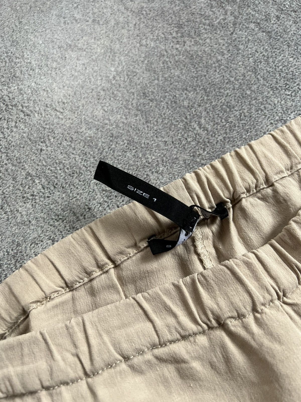 Sarah Pacini Sarah Pacini Linen Trousers Size 1 Pull On Stretch Tapered Size 26" / US 2 / IT 38 - 5 Thumbnail