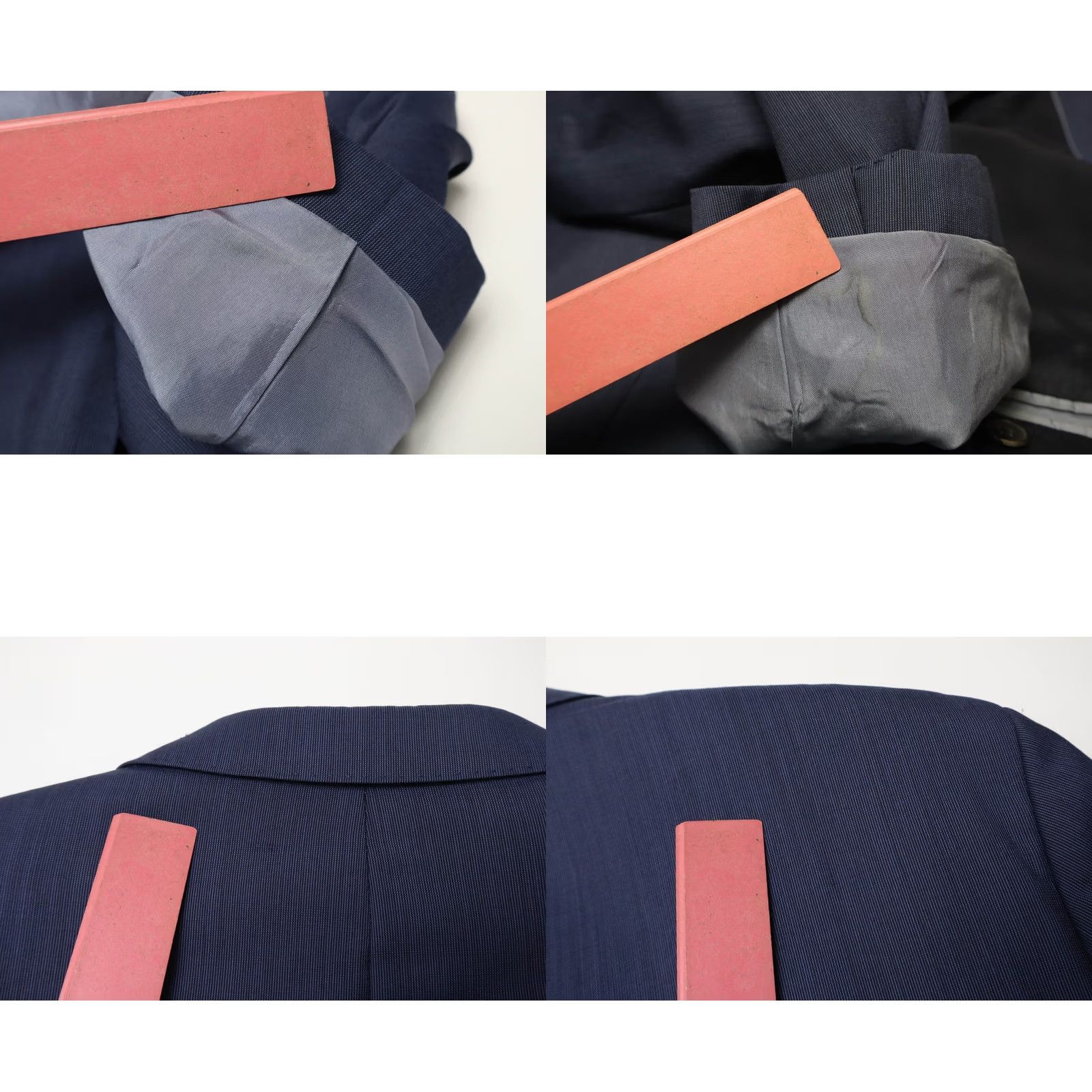 Hugo Boss HUGO BOSS Blazer Men's UK 50 Blue Single-Breasted Pure Wool Inner Pocket Jacket Shirt (Notch Lapel) Size 50R - 10 Thumbnail