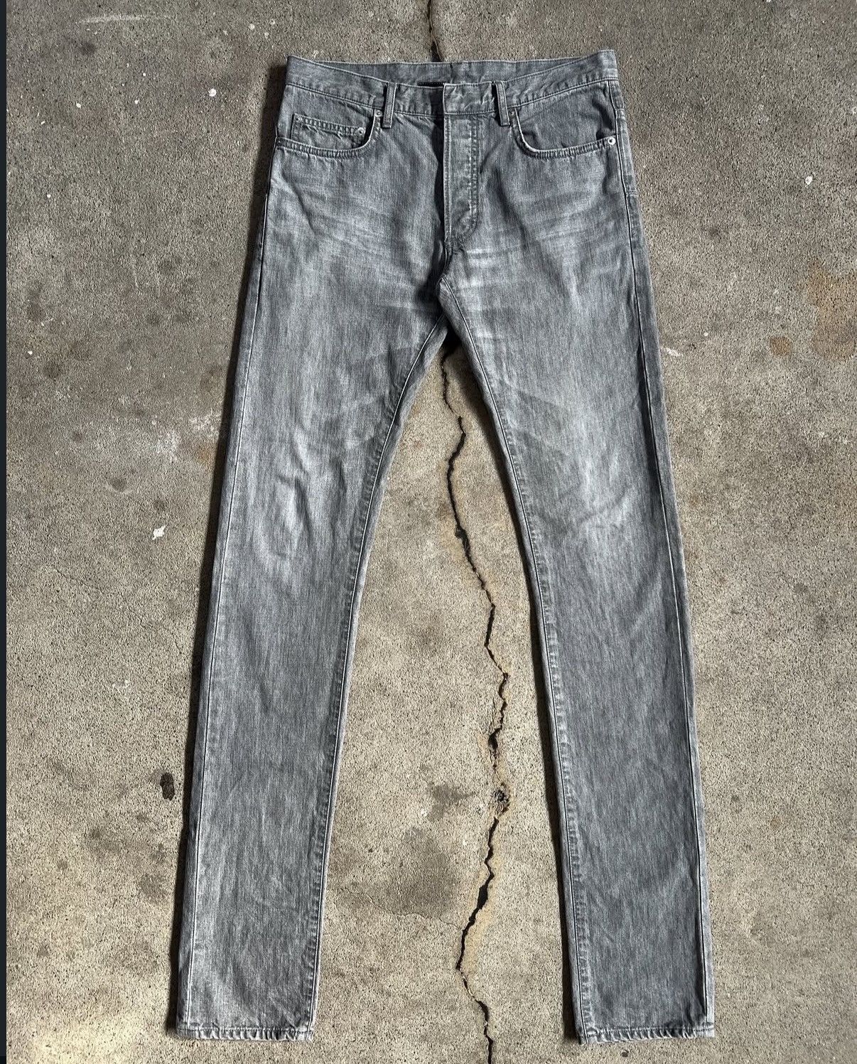 dior homme 06aw 爪痕加工デニム　clawmark サイズ29 DIOR HOMME BLUE 