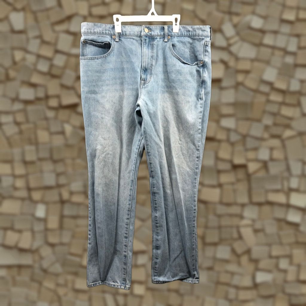 Vintage Arizona Jeans Mens Jeans 38x32 Stone Wash Blue Denim Straight Leg Mid Rise 5-Pocket Mens Size US 38 / EU 54 - 1 Thumbnail