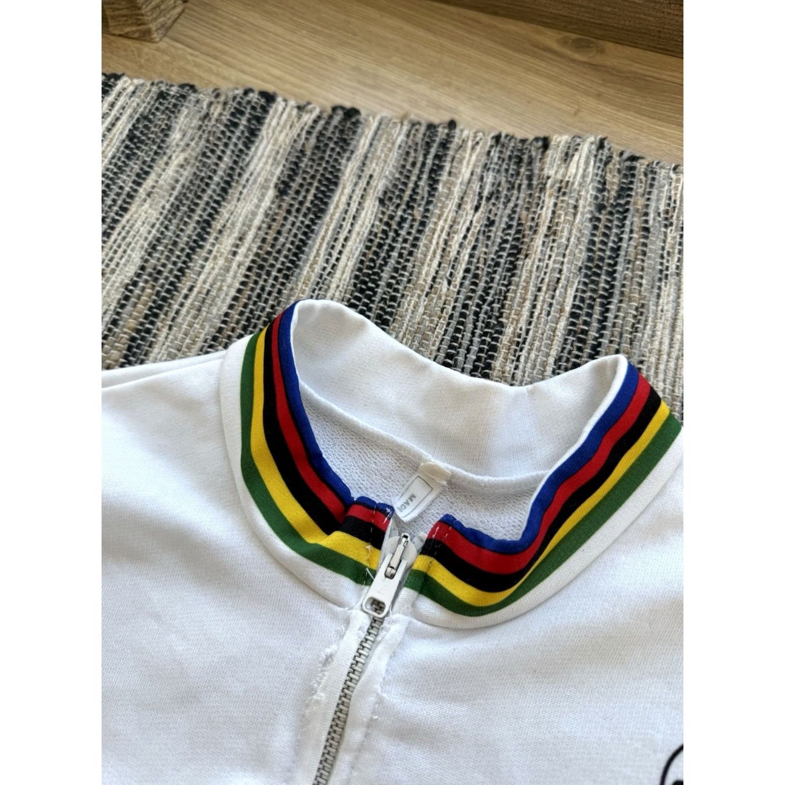 Vintage VINTAGE Castelli Cycling Jersey Shirt Men L White 90s VELO Rare - Mens Size US L / EU 52-54 / 3 - 6 Thumbnail