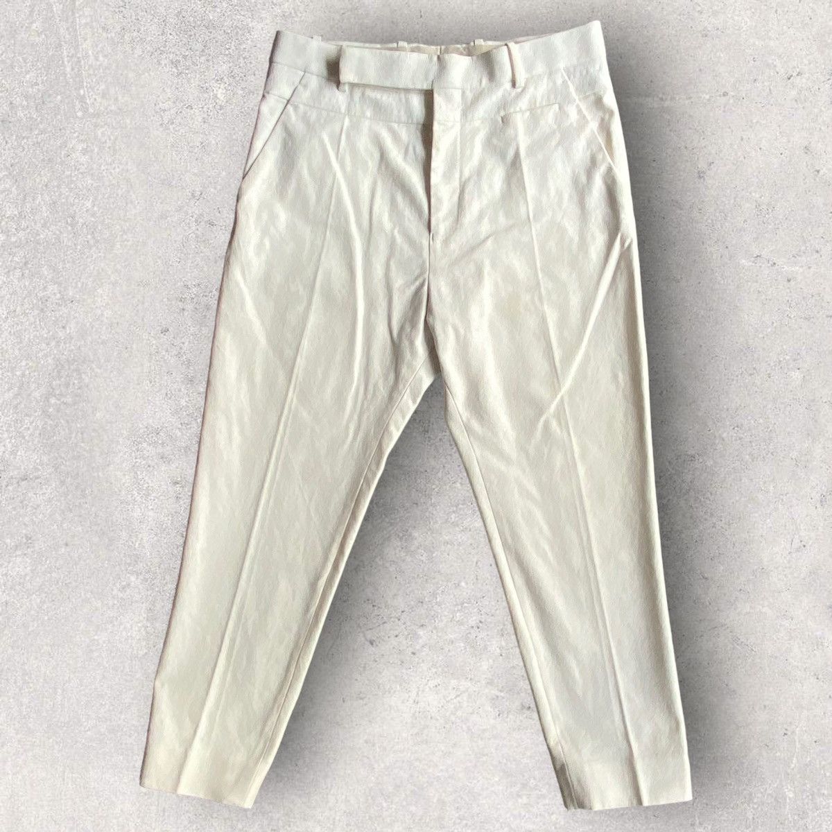 Haider Ackermann Haider Ackermann Contrast Jacquard Waist Band Pants Size US 32 / EU 48 - 2 Thumbnail