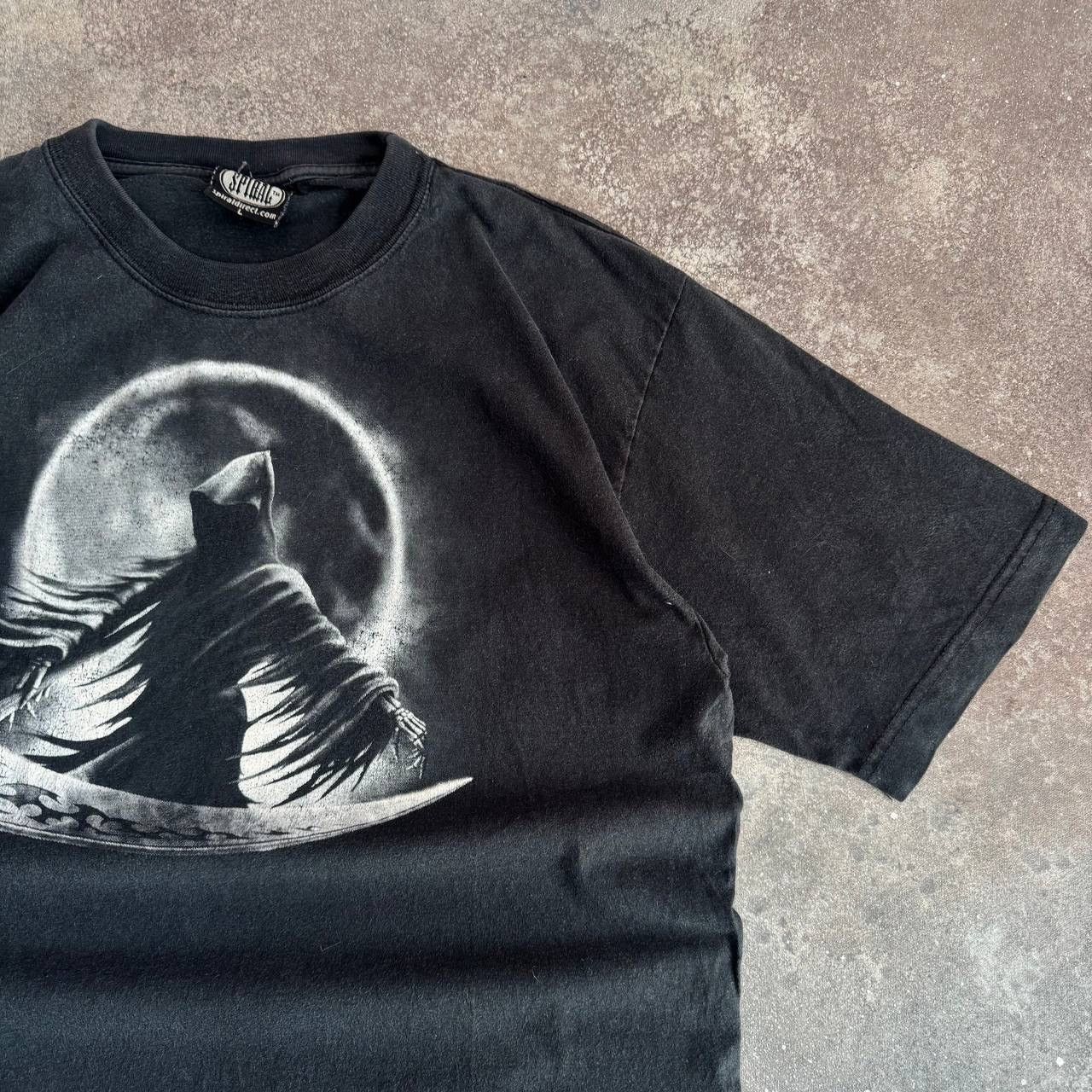 Vintage Spiral Direct Y2K Vintage Gothic Faded Cotton T-Shirt Size US L / EU 52-54 / 3 - 5 Thumbnail