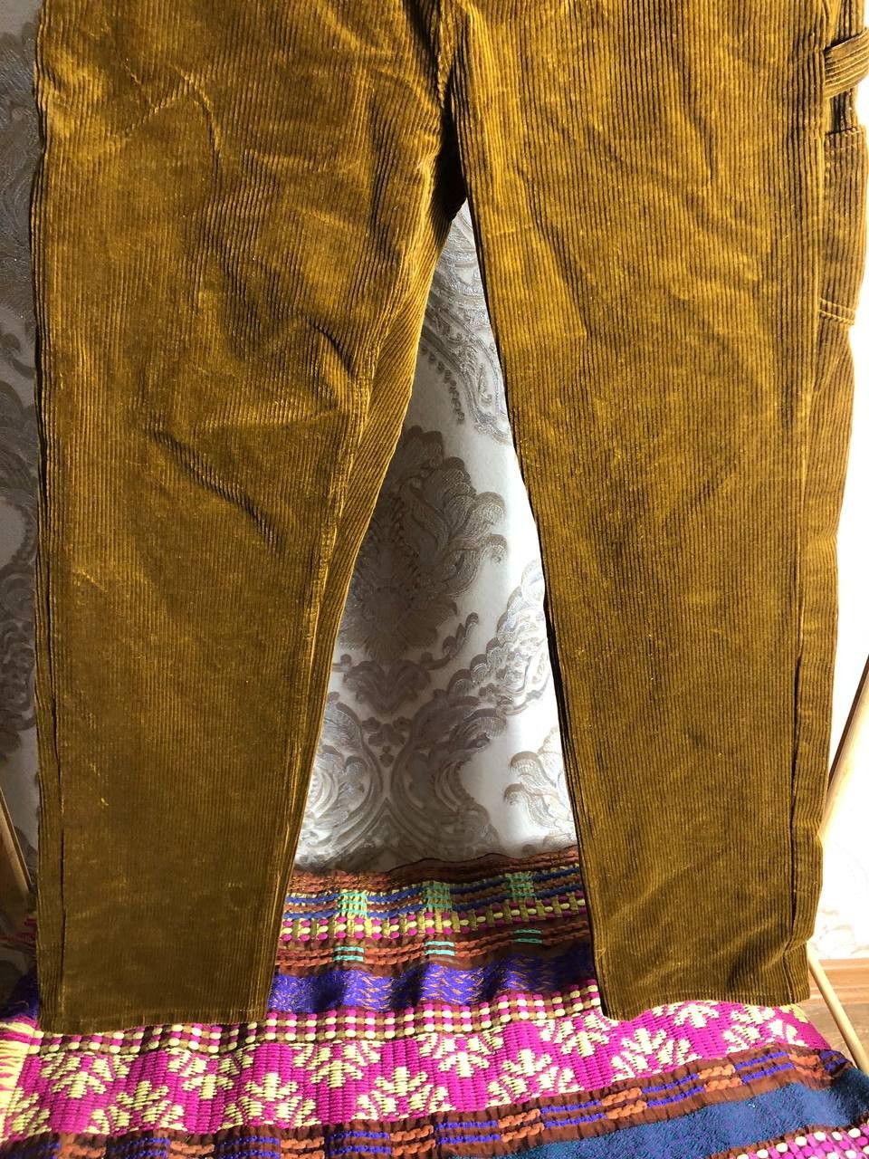 Carhartt Wip Vintage CARHARTT WIP Pierce Pant Straight Velvet Y2K SK8 Size 26" / US 2 / IT 38 - 7 Thumbnail