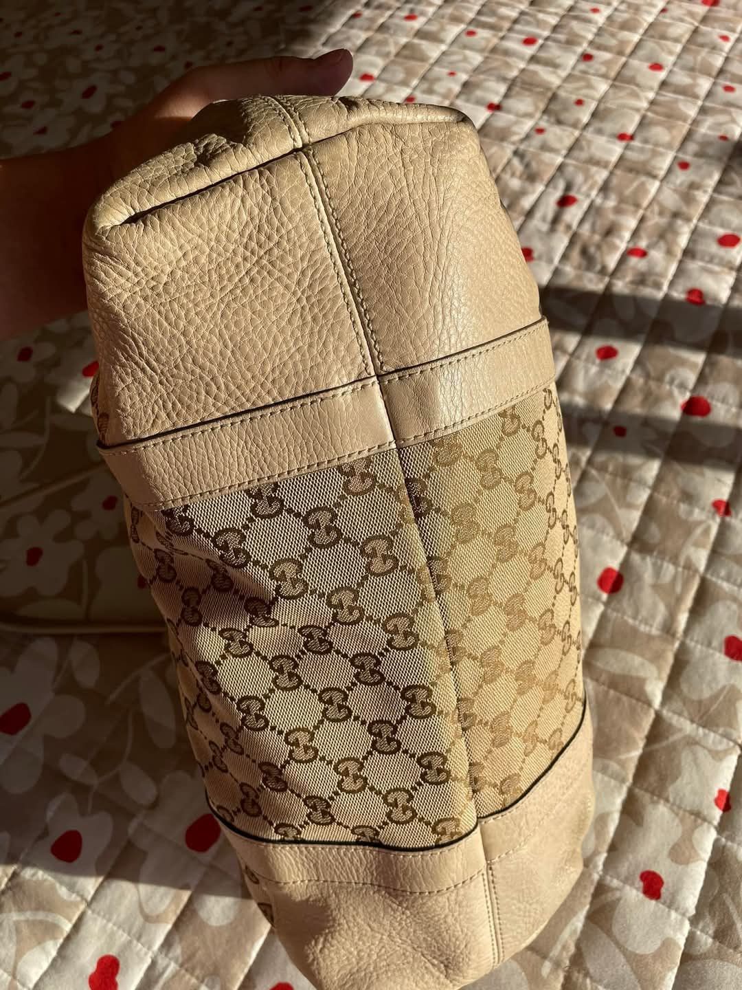 Designer × Gucci Gucci wmns Miss GG totebag canvas beige brown Size ONE SIZE - 2 Thumbnail
