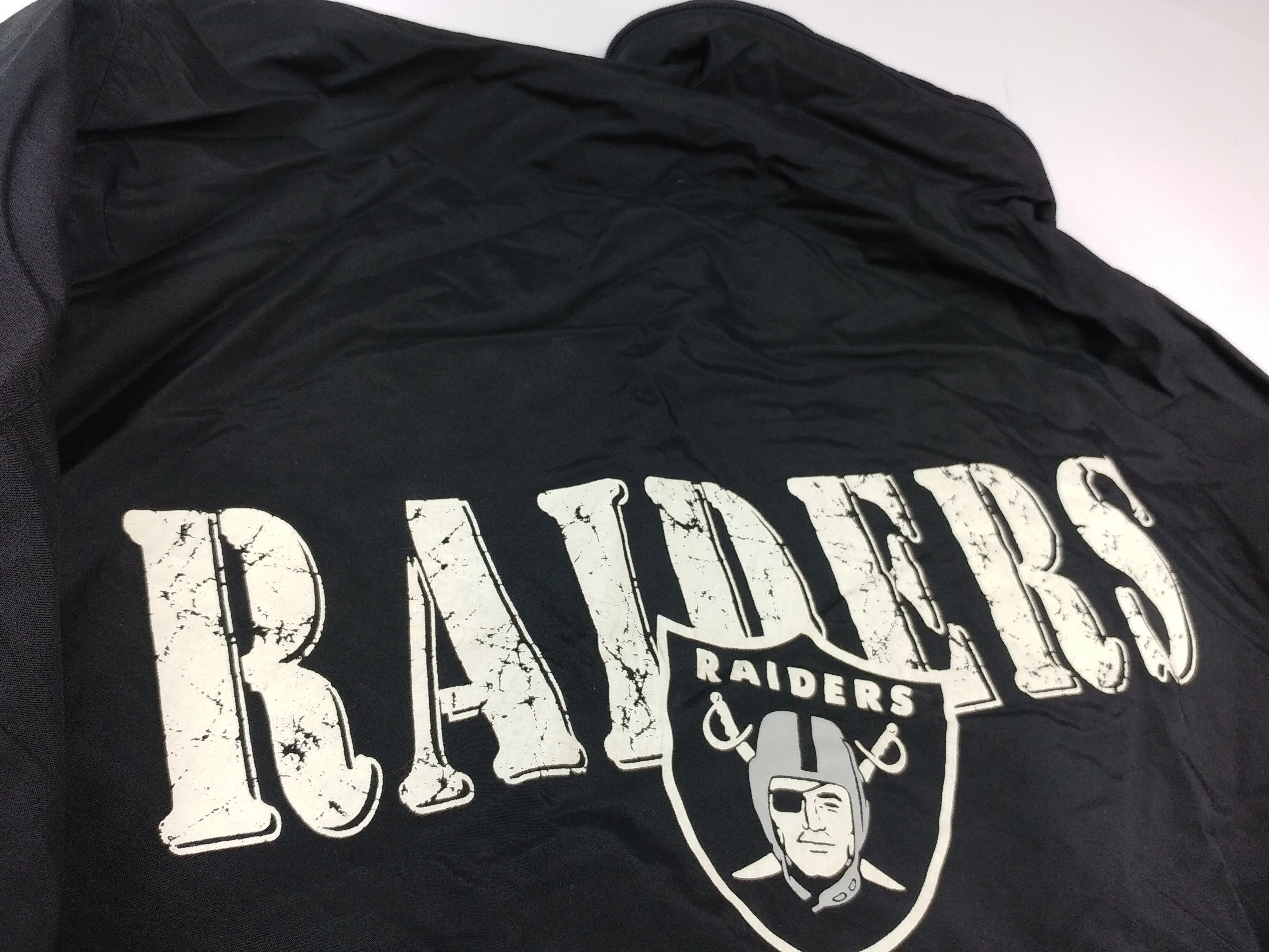 NFL Los Angeles Raiders jacket, 1994 Pro One, vintage Oakland XL Size US XL / EU 56 / 4 - 6 Thumbnail