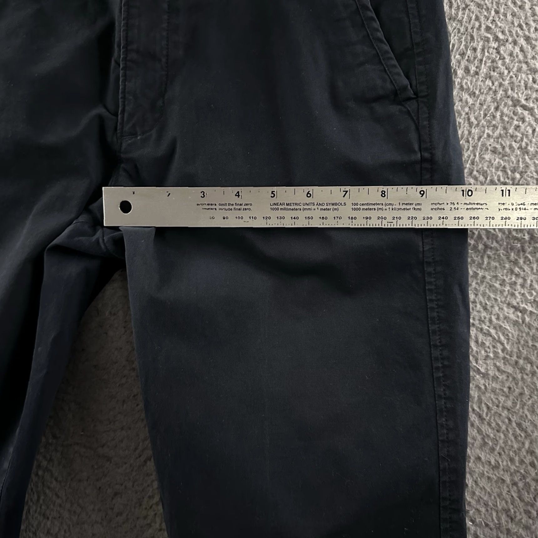 Abercrombie & Fitch Mens Pants Chino Slim Skinny Blue 31x32 Cotton