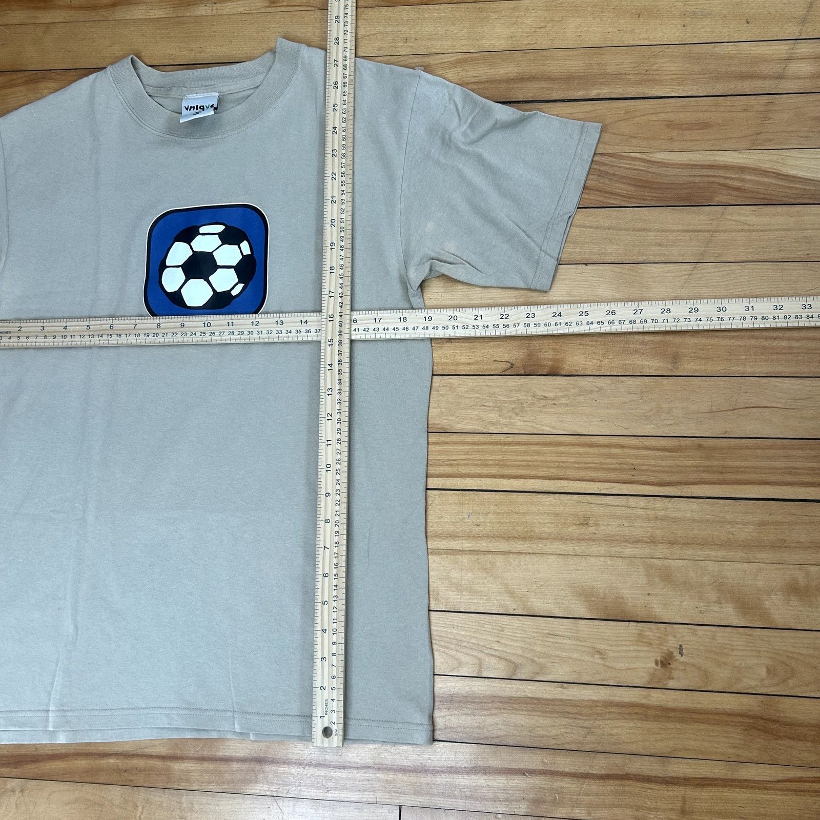 Vintage y2K Soccer T-Shirt Medium Size US M / EU 48-50 / 2 - 4 Thumbnail