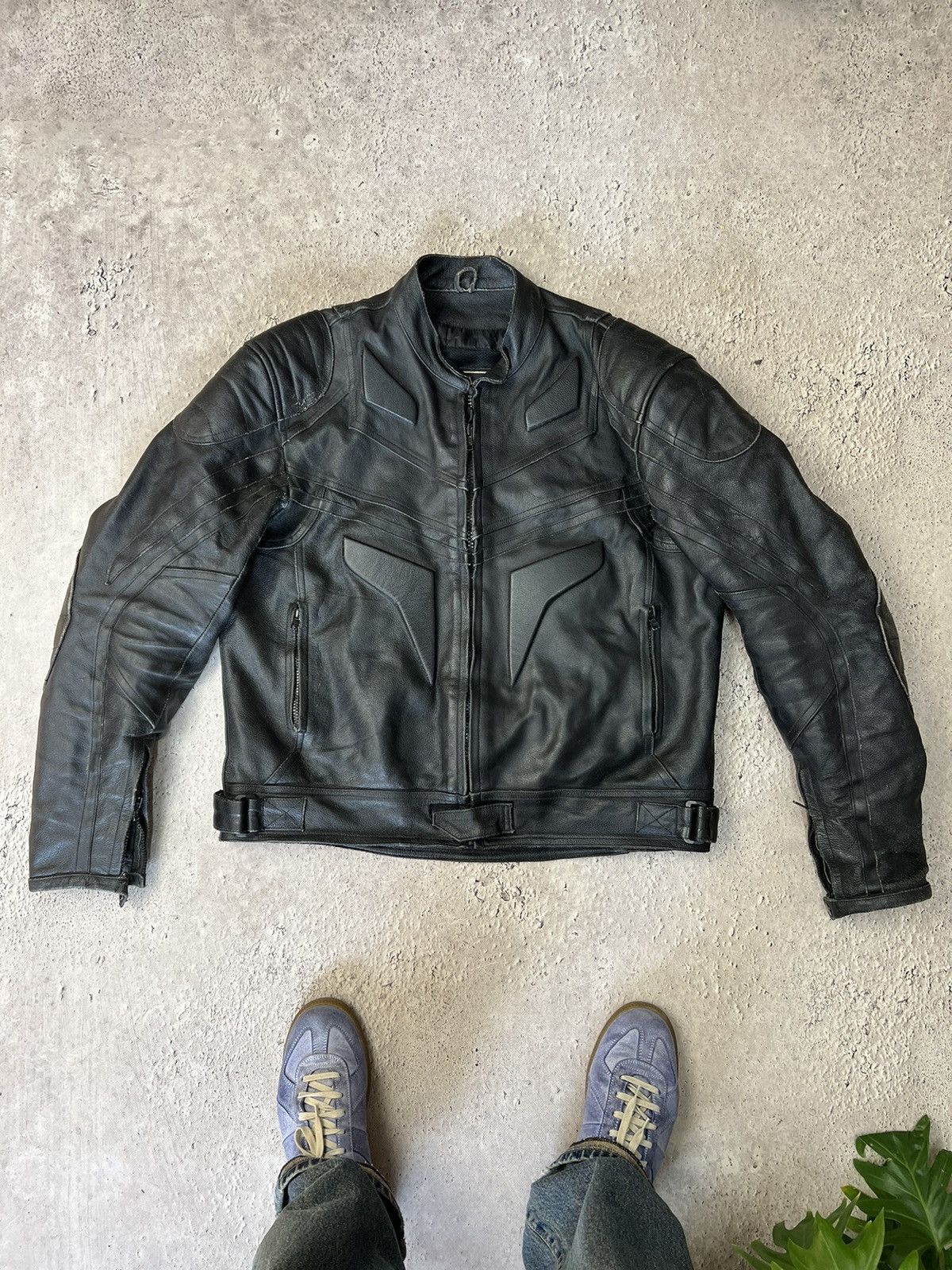 Avant Garde × Leather Jacket × Racing VINTAGE RACING BALENCIAGA 