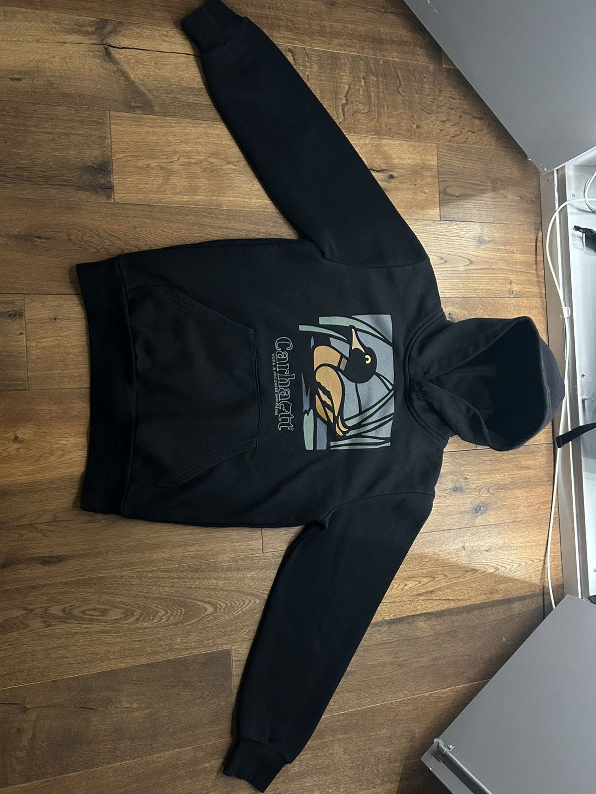 Carhartt black carhartt hoodie Size US XS / EU 42 / 0 - 1 Thumbnail