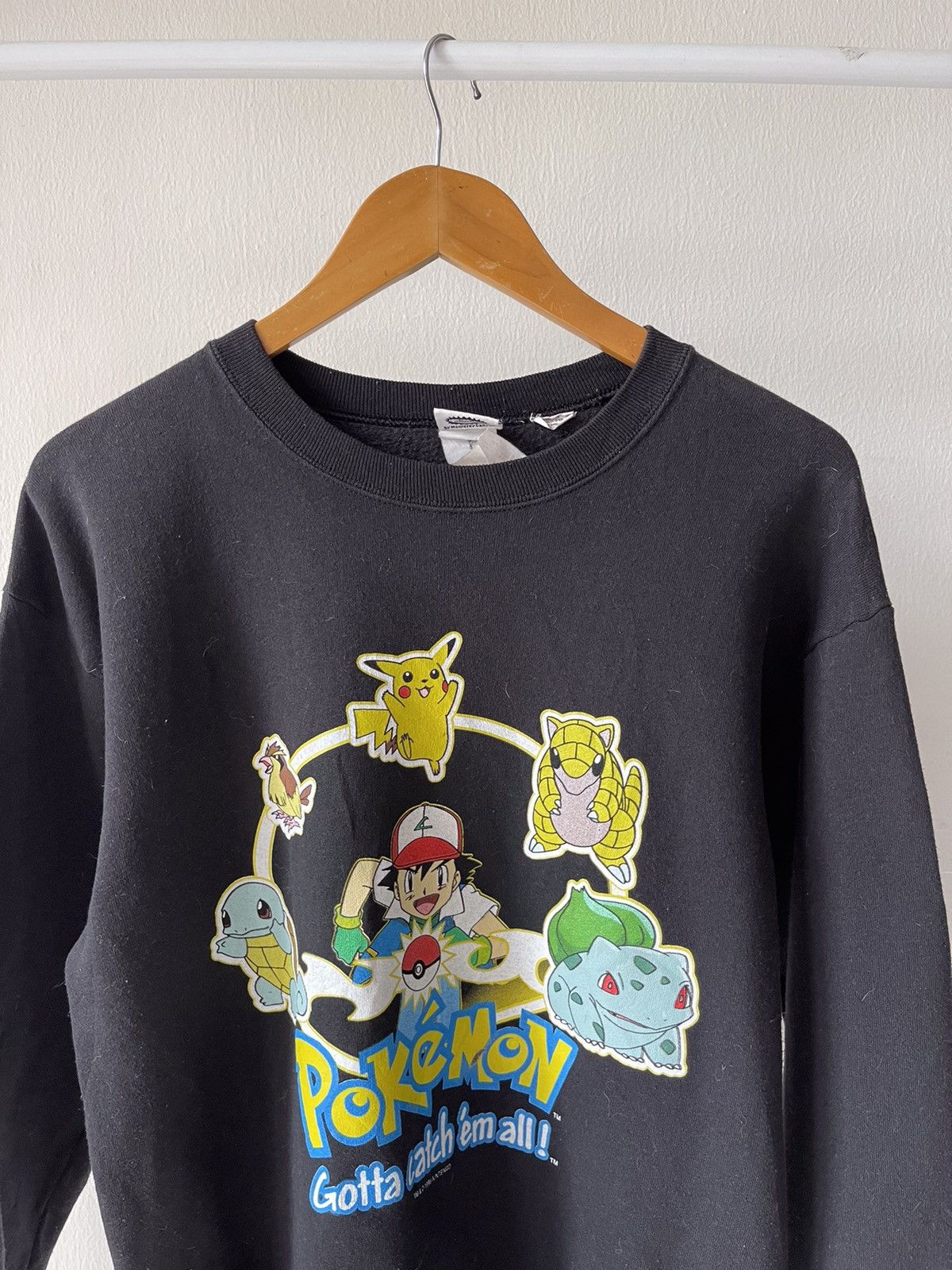 Cartoon Network × Pokemon 1999 Pokemon Nintendo Ash ‘Gotta Catch Em All Sweatshirt Size US M / EU 48-50 / 2 - 5 Thumbnail