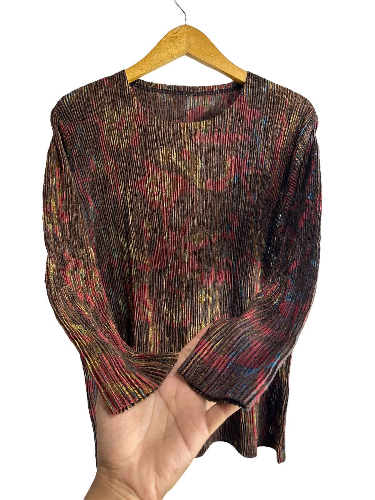Issey Miyake UNDEFINED ABSTRACT COLOUR PLEATS ISSEY MIYAKE YOHJI STYLE Size US M / EU 48-50 / 2 - 3 Thumbnail