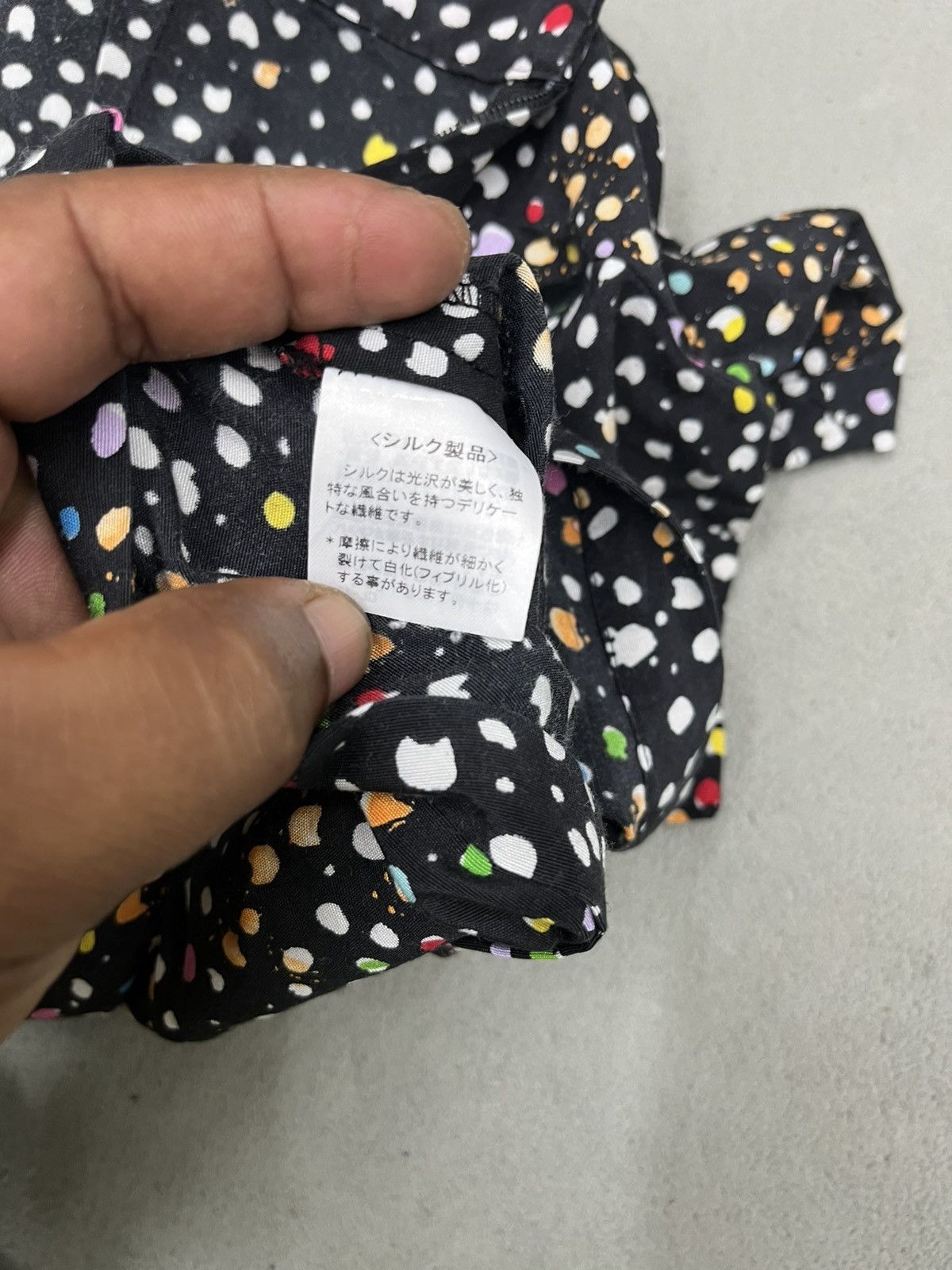 Tsumori Chisato ARCHIVE🔥TSUMORI CHISATO 3D PATTERNED COLOURFUL Size 23" - 16 Thumbnail
